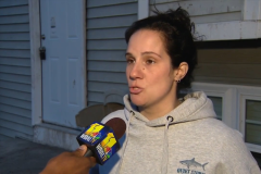 Ashley Gubernaut dropped kids from 2nd floor to her neighbor