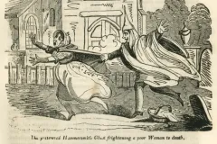 Hammersmith Ghost frightening a woman to death