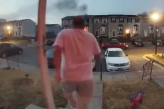 Steven Angelini runs from home to save family from fire