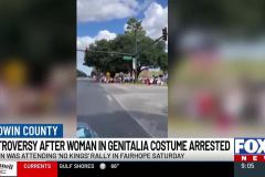 Woman Arrested for Wearing Penis Costume