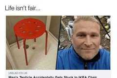 Claus Jørstad and the Stool