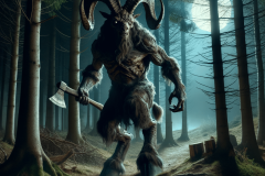 Pope Lick Creek Monster art