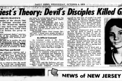 Jeanette DePalma newspaper article