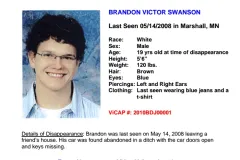 Brandon Swanson missing person