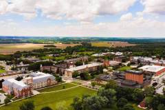 SUNY Geneseo Campus Aerial View