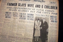 Newspaper Clipping of Murders