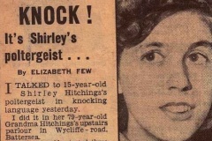 Knock Knock, it's Shirley's Poltergeist!