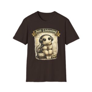 "Just Listening" Graphic Tee