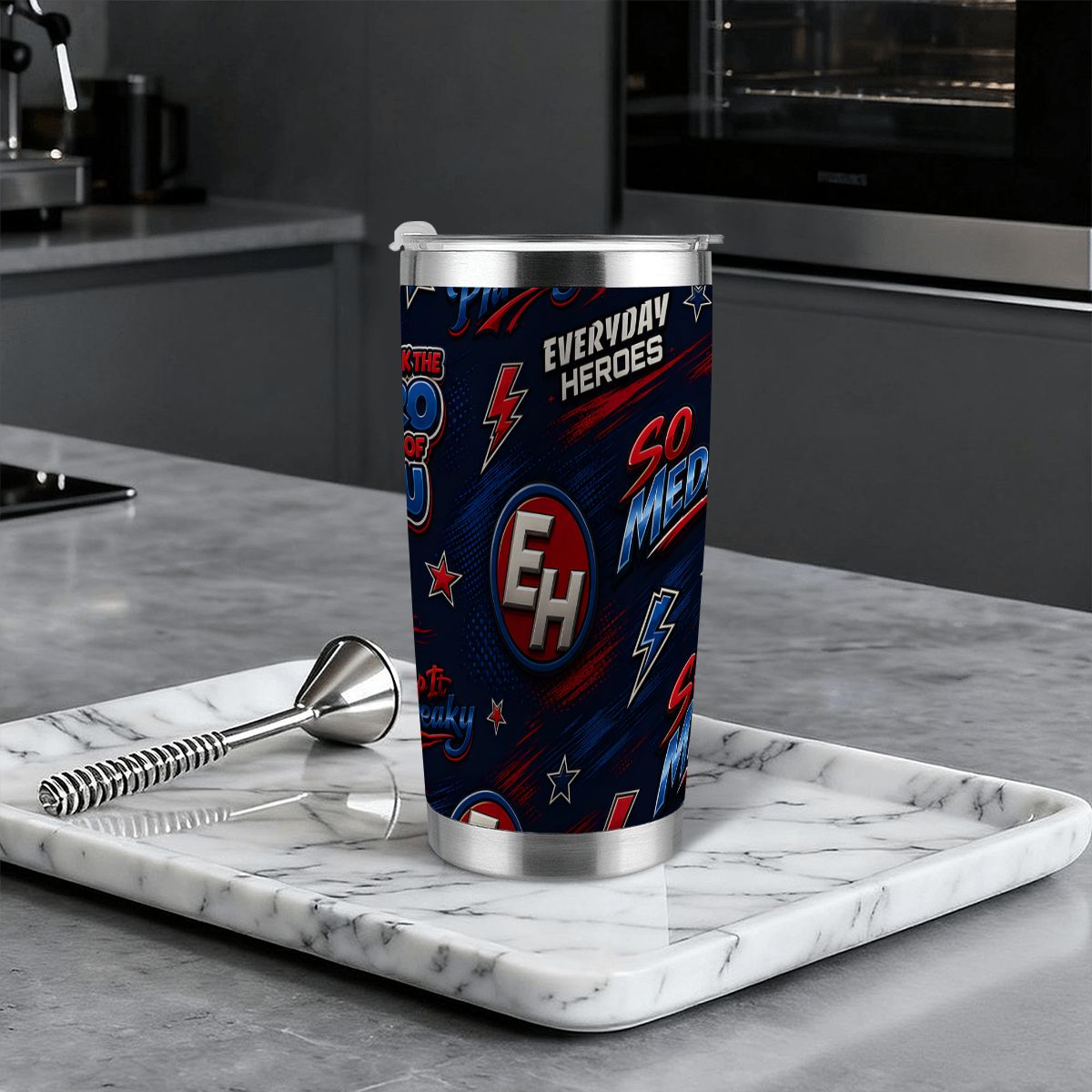 Everyday! 20oz Tumbler with Lid and Straw - Image 7