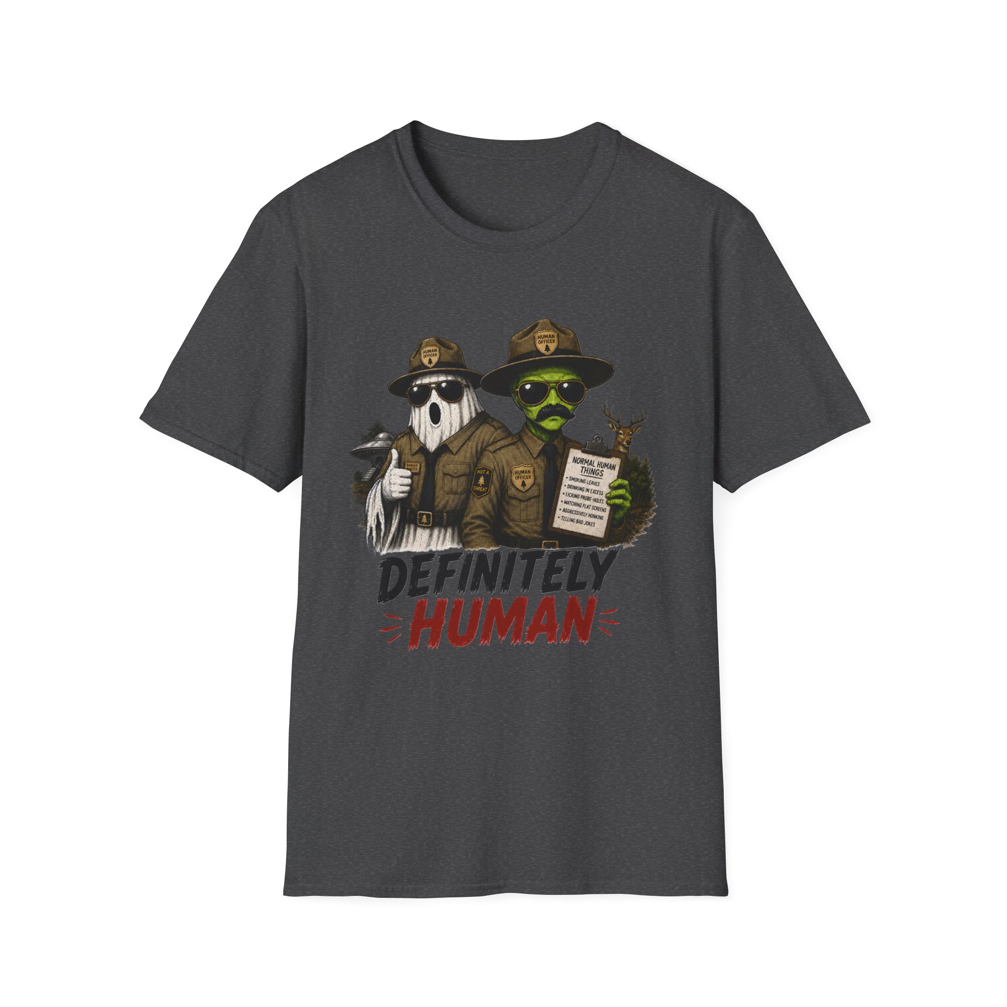 "Definitely Human" Graphic Tee - Image 12