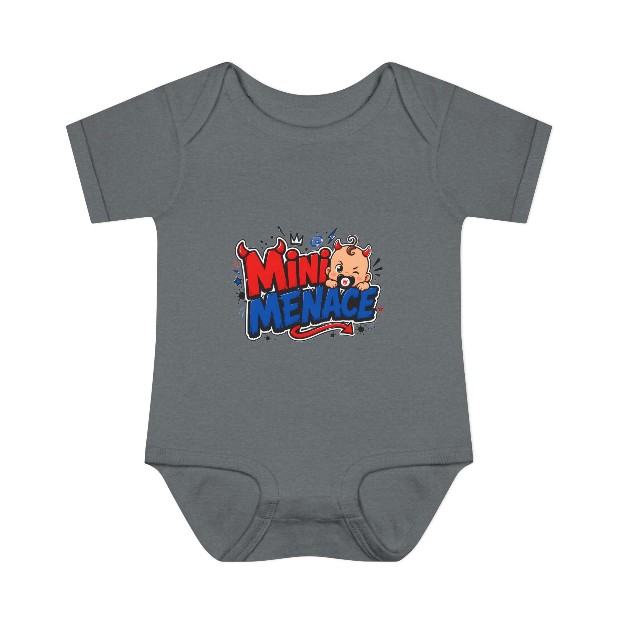 "Mini Menace" Infant Onesie - Image 5