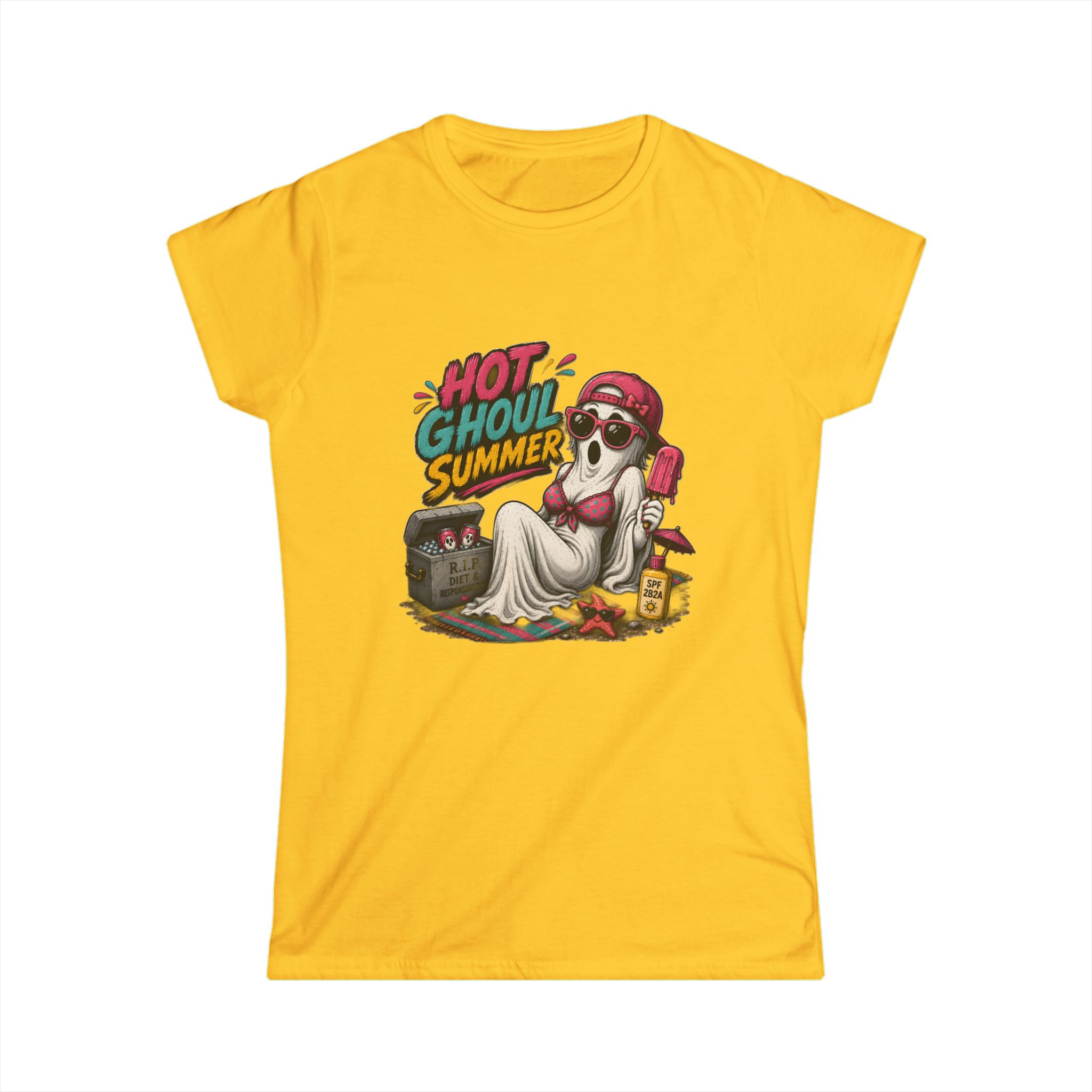 "Hot Ghoul" Women’s Tee - Image 6