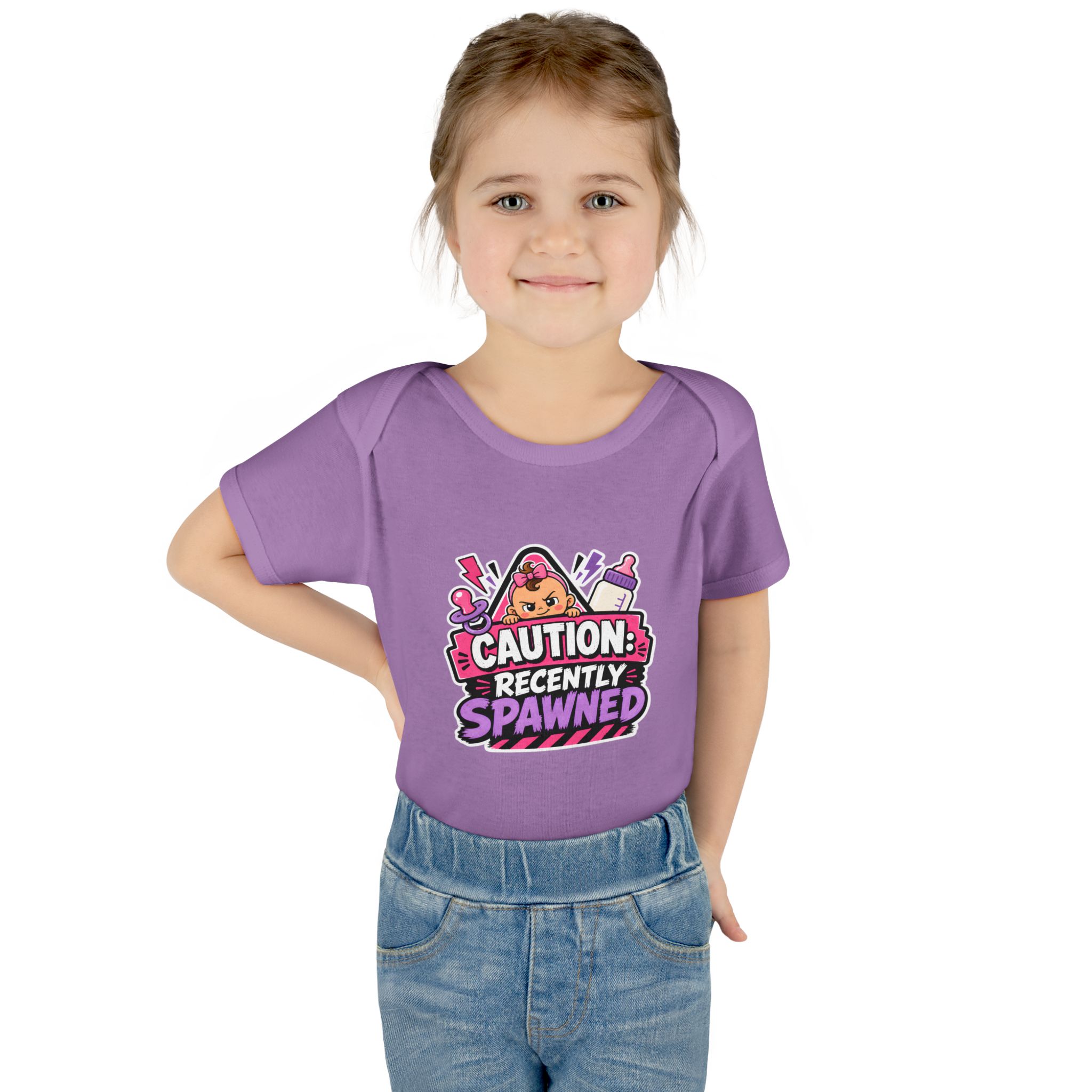 "Recently Spawned" Infant Onesie - Image 15