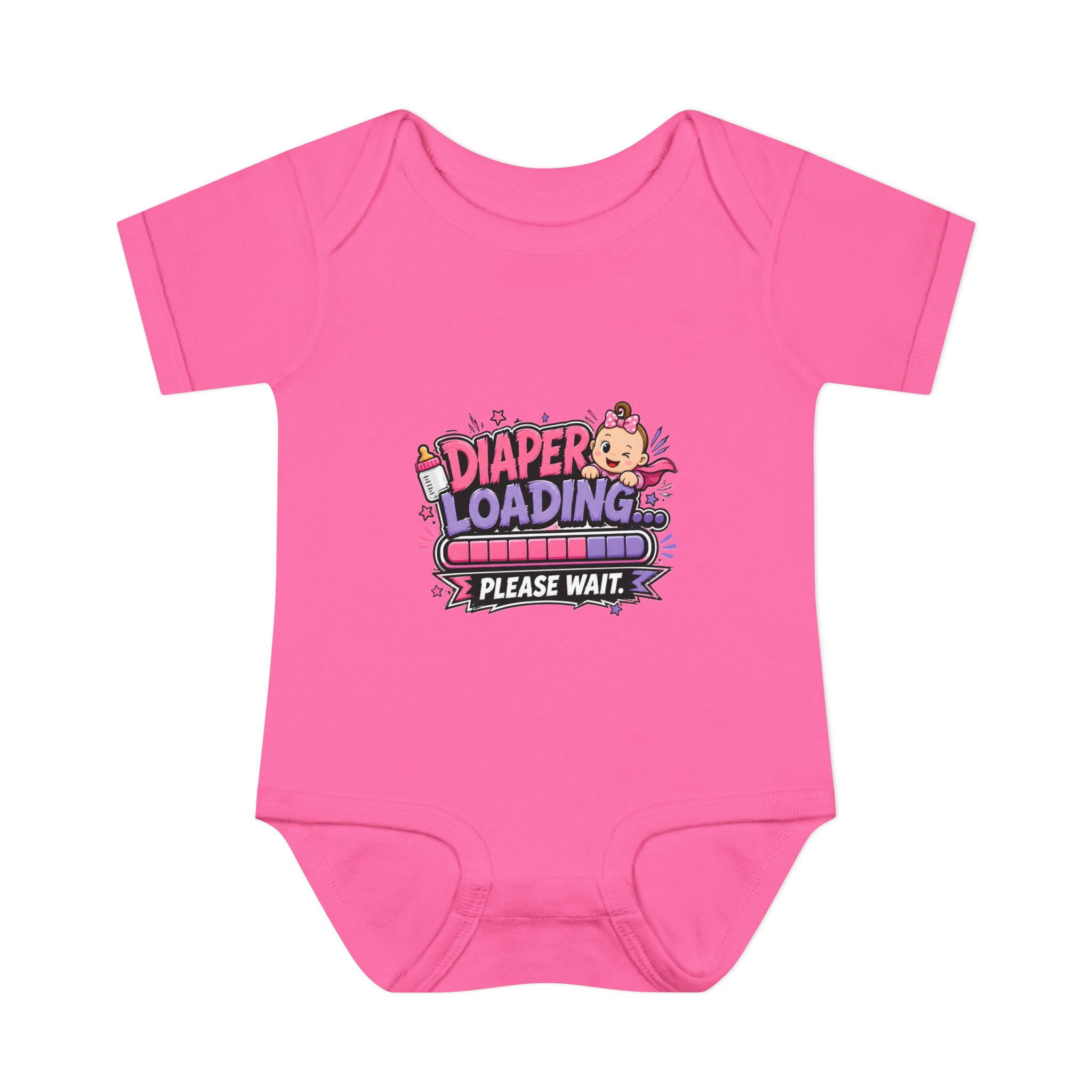 "Diaper Loading" Infant Onesie - Image 15