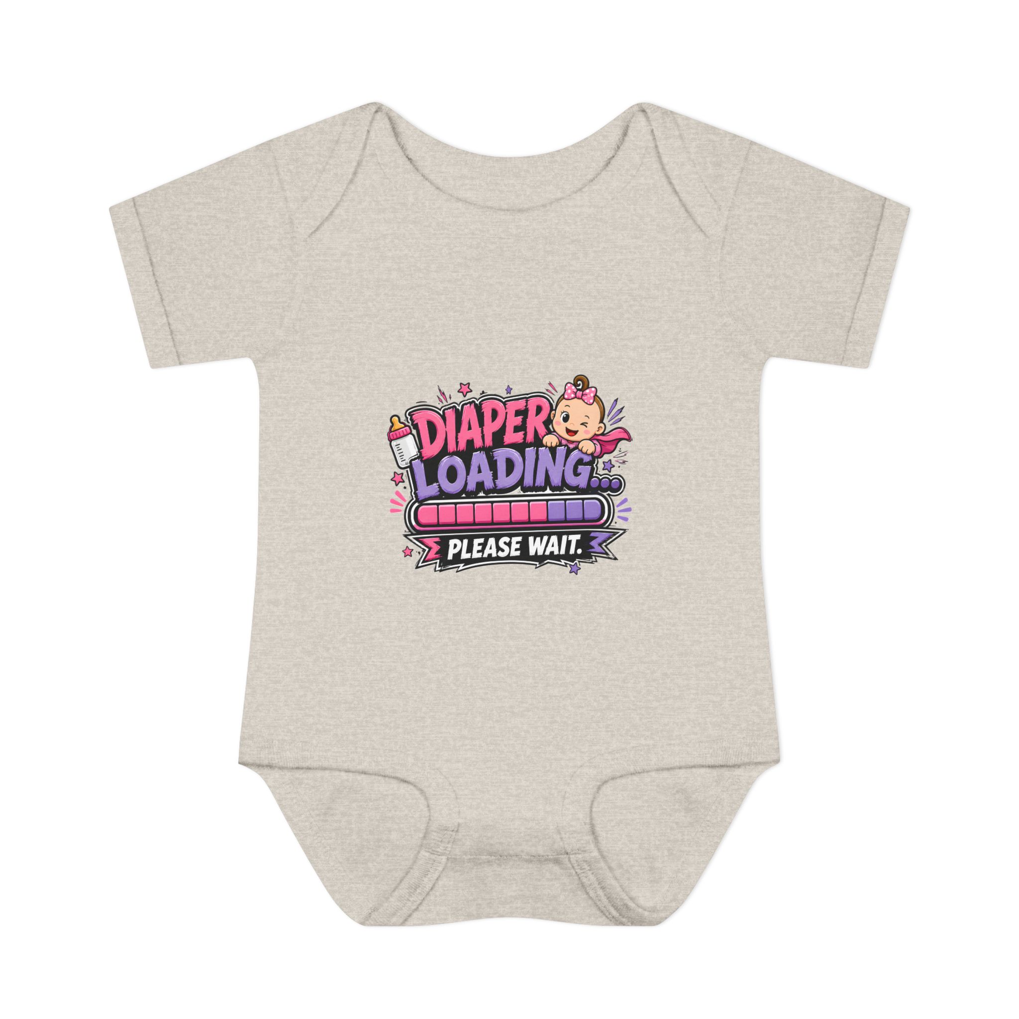 "Diaper Loading" Infant Onesie - Image 20