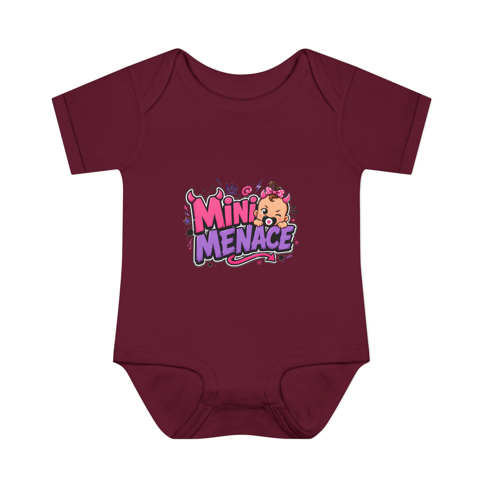 "Mini Menace" Infant Onesie - Image 18