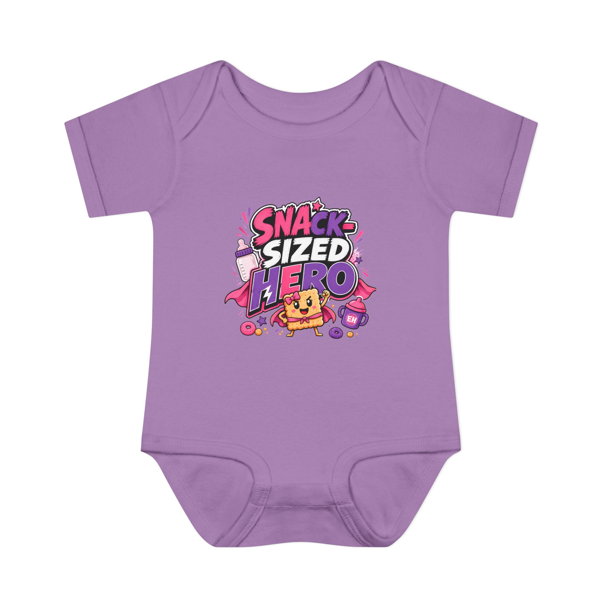 "Snack-Sized Hero" Infant Onesie - Image 14