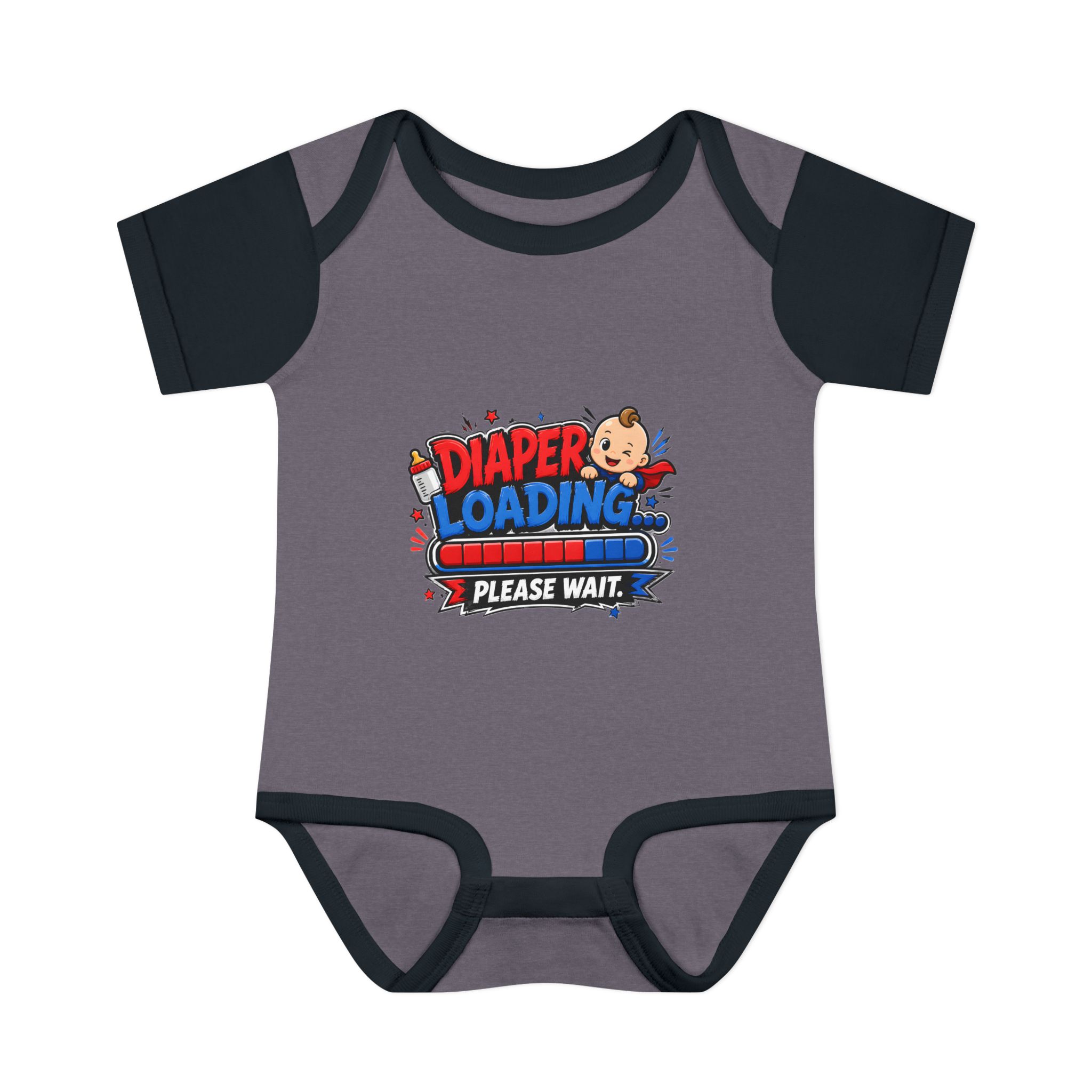 "Diaper Loading" Infant Onesie - Image 12
