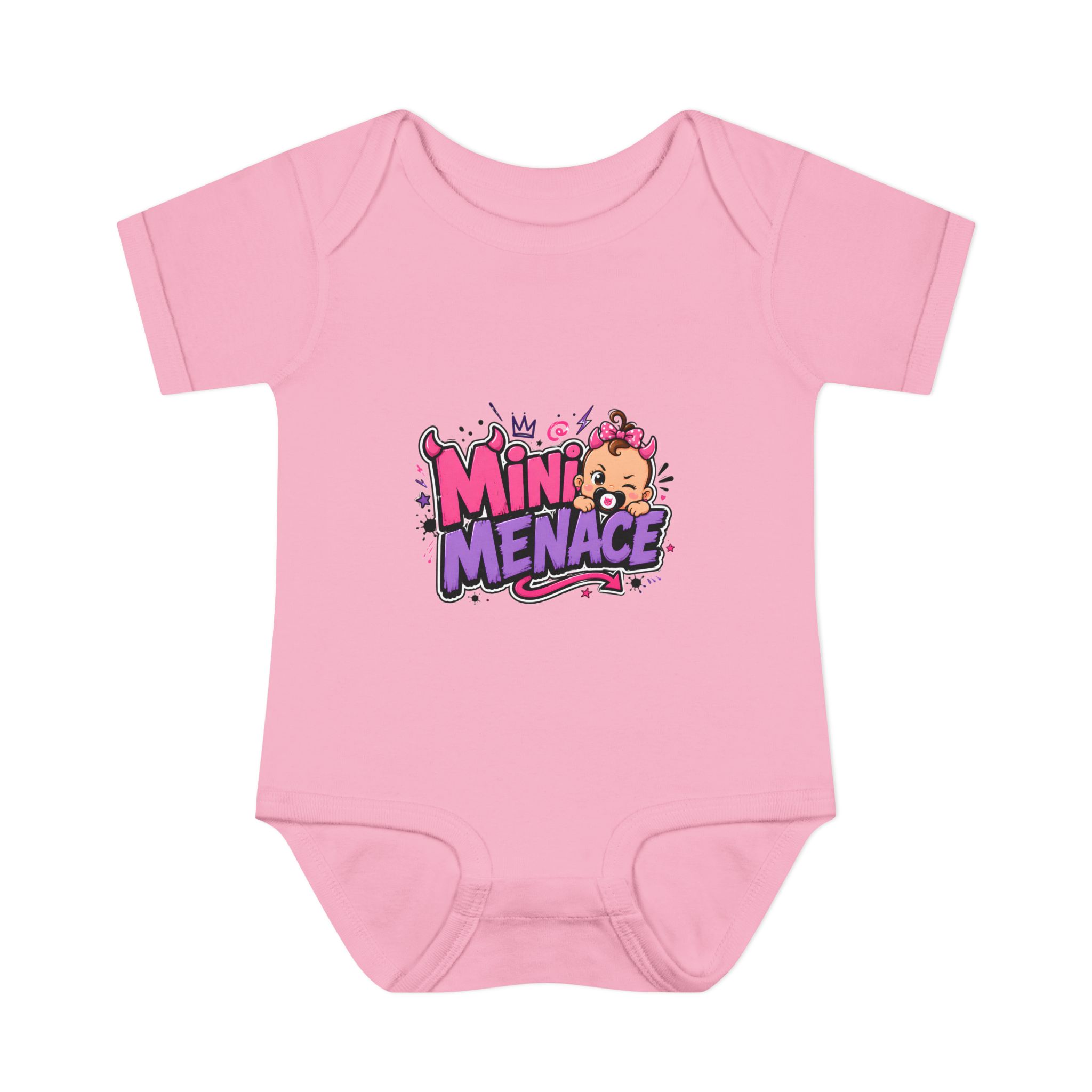 "Mini Menace" Infant Onesie - Image 14