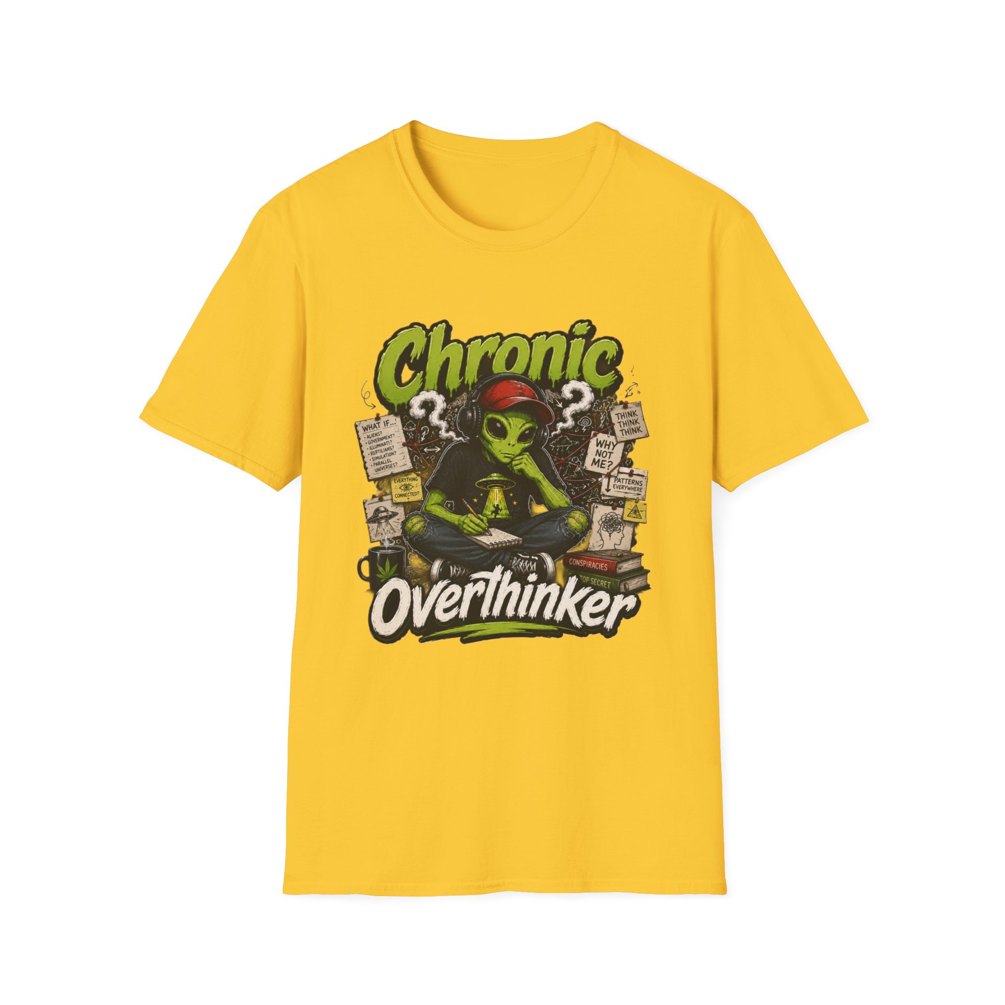 "Chronic Overthinker" Graphic Tee - Image 6