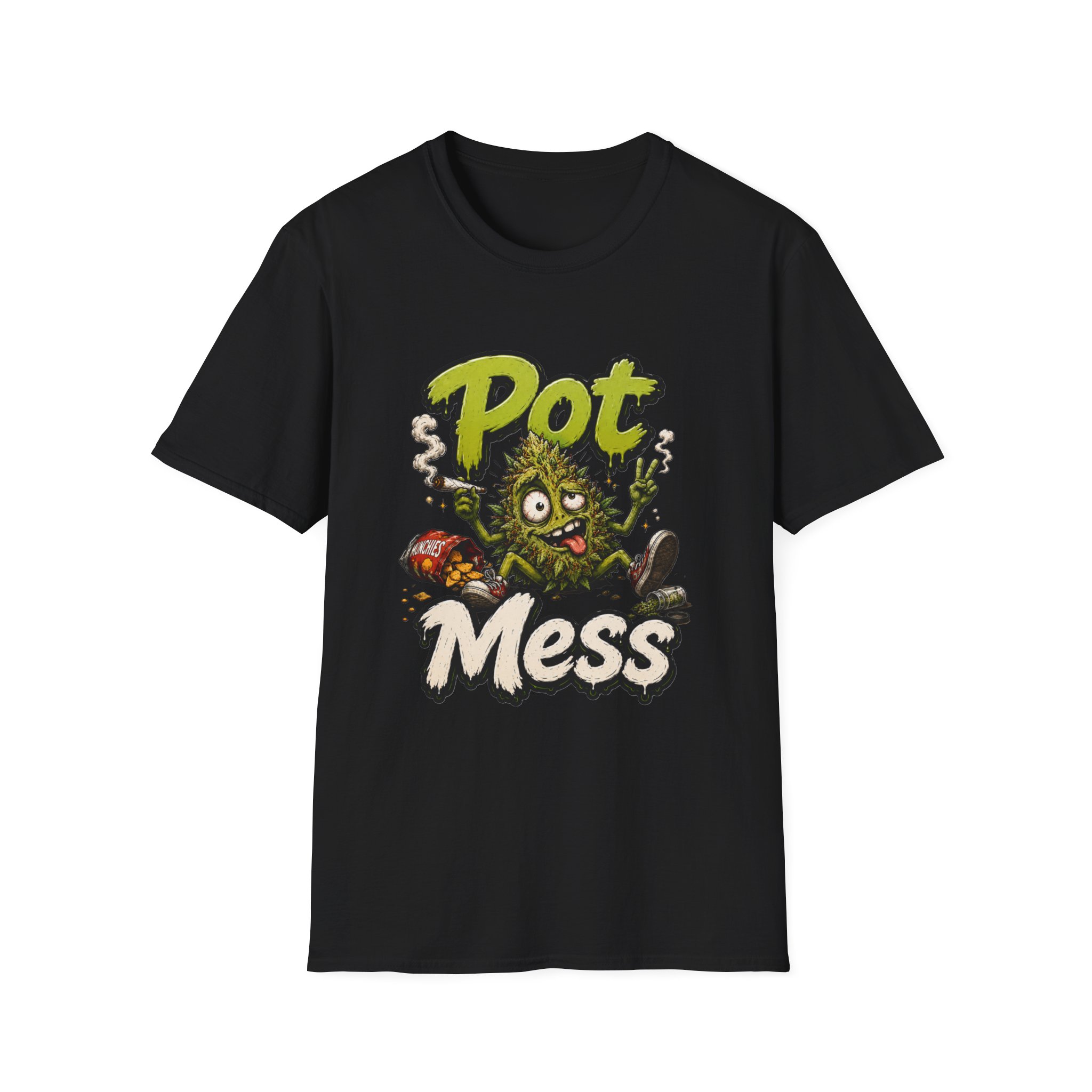 "Pot Mess" Graphic Tee - Image 5
