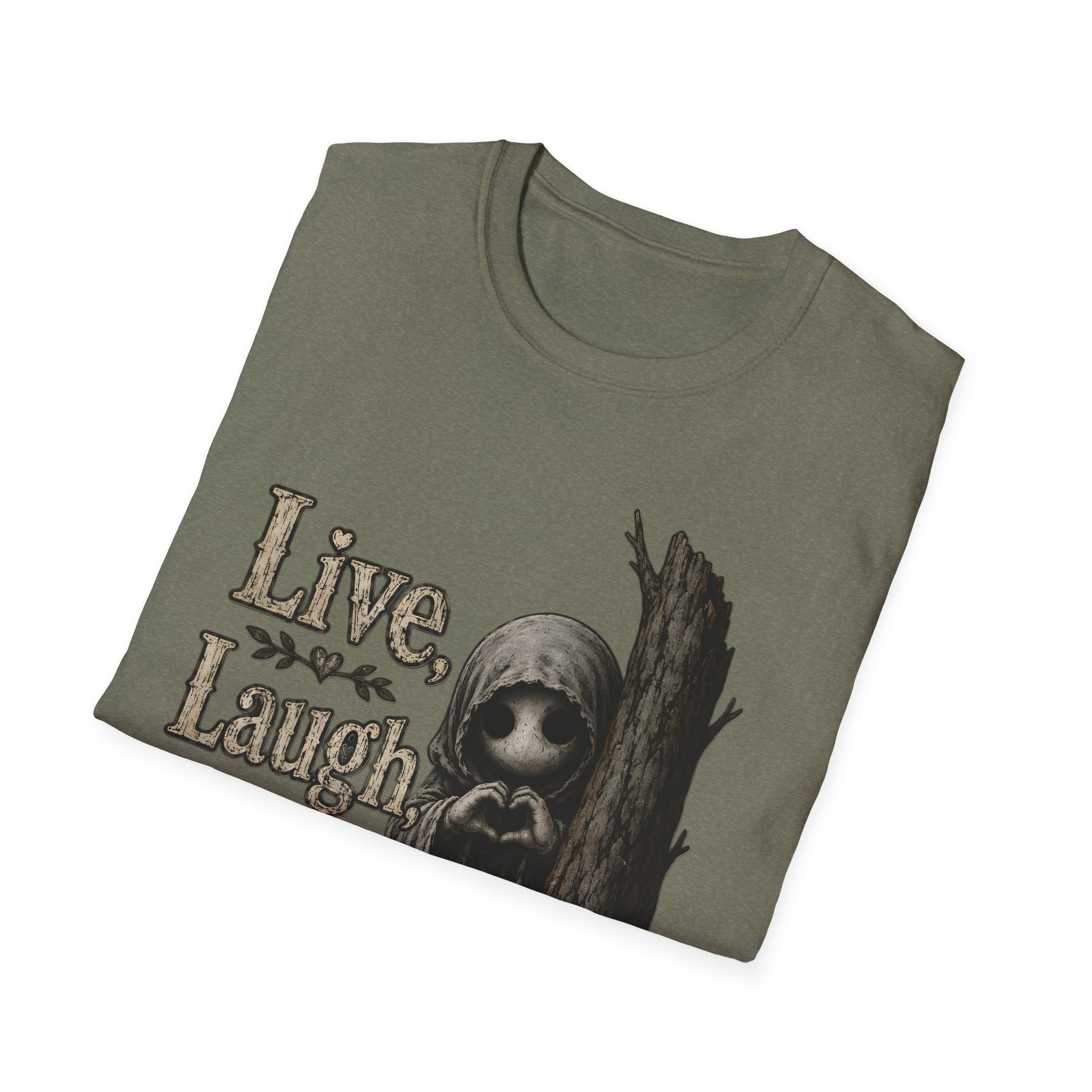 "Live, Laugh, Lurk" Graphic Tee - Image 4