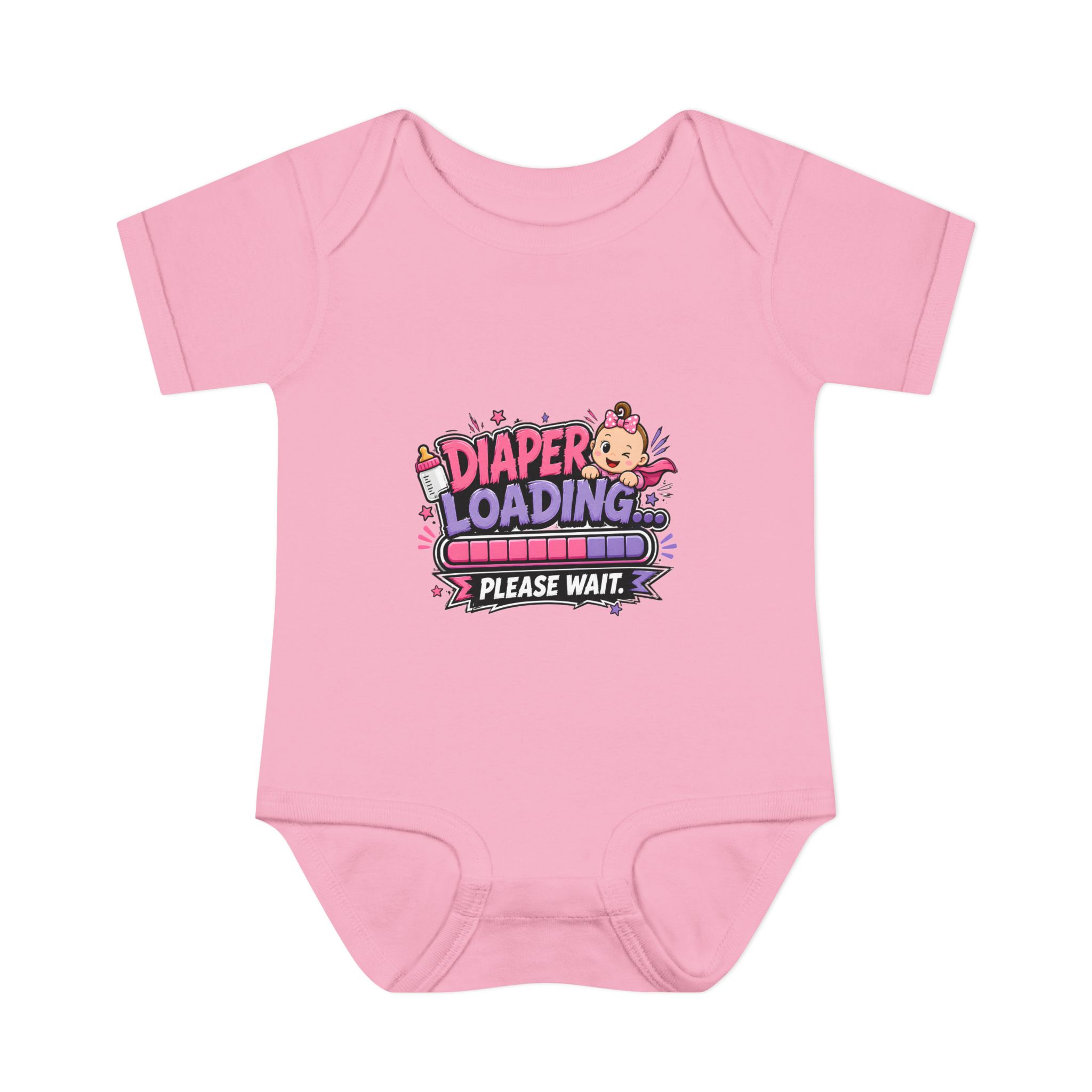 "Diaper Loading" Infant Onesie - Image 14