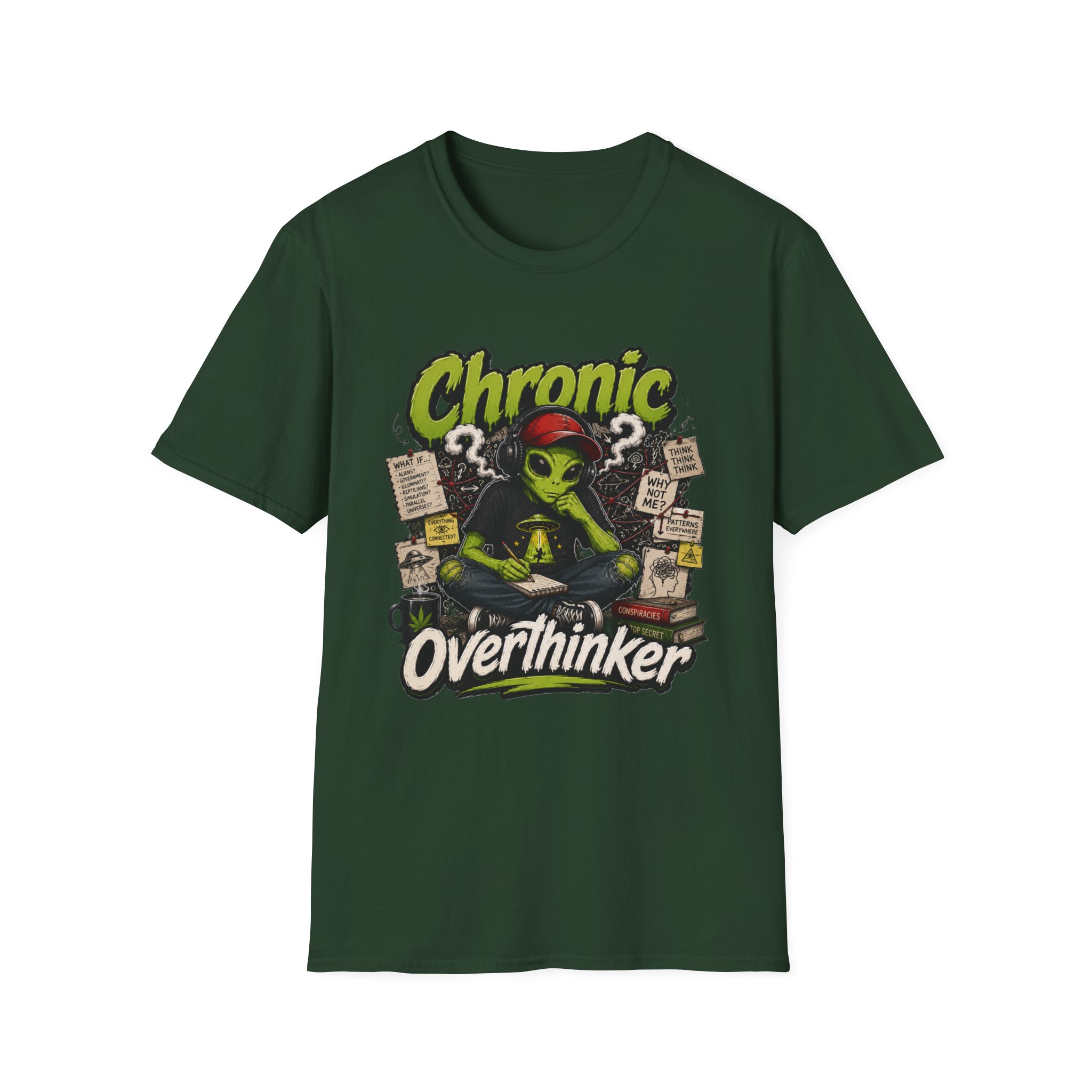 "Chronic Overthinker" Graphic Tee - Image 16
