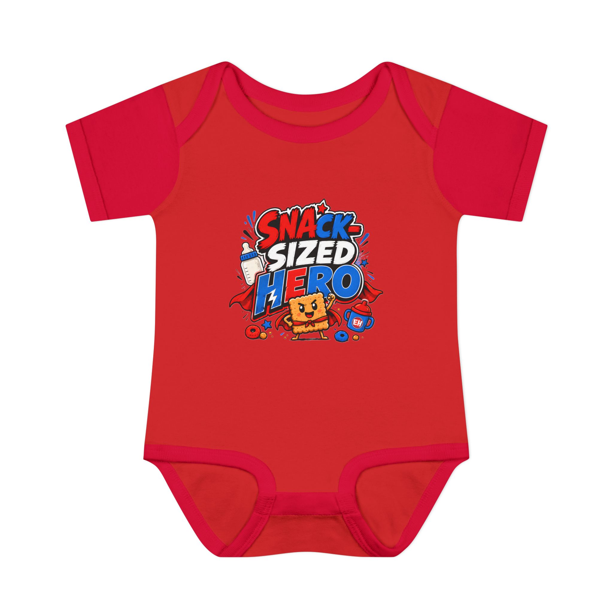 "Snack-Sized Hero" Infant Onesie - Image 20