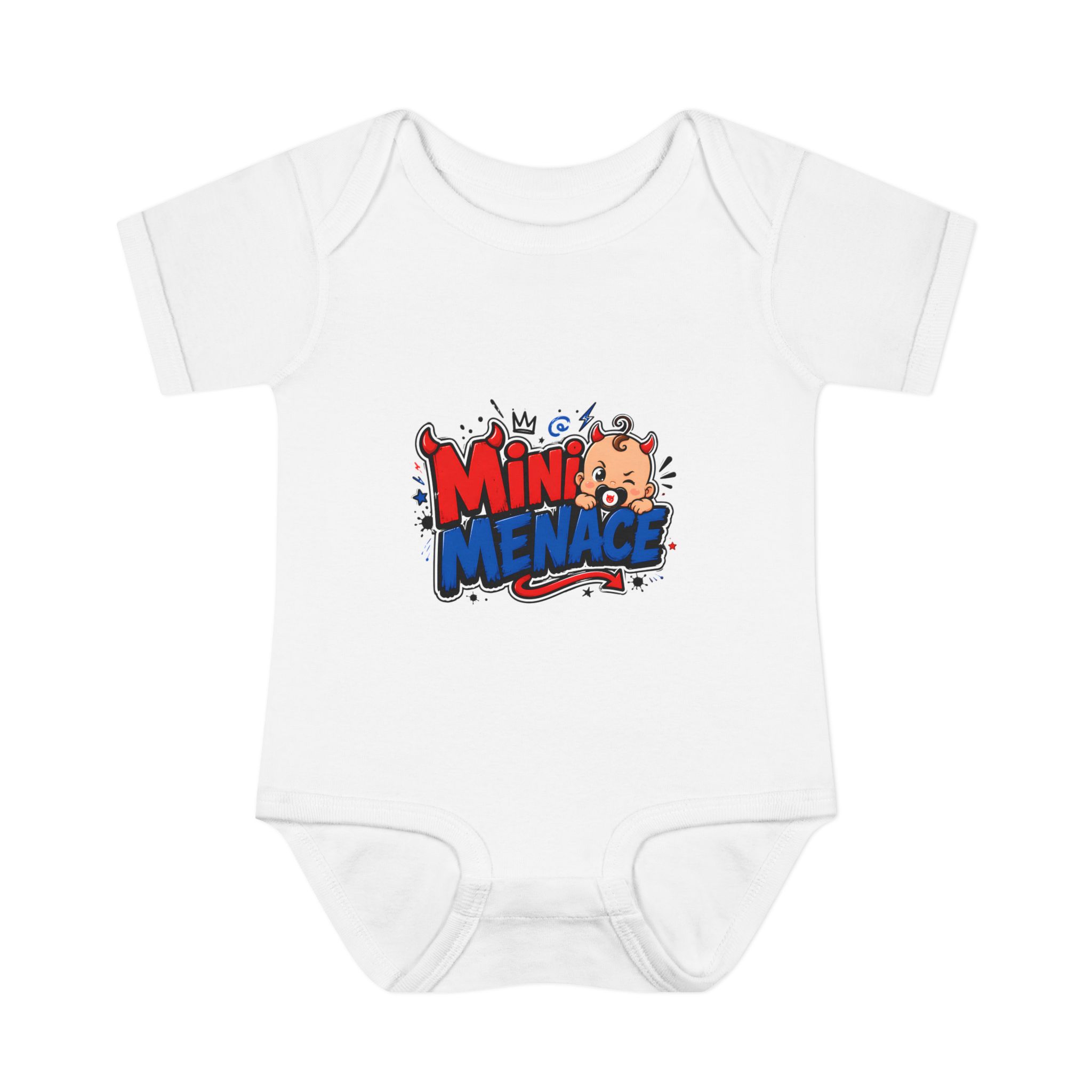 "Mini Menace" Infant Onesie - Image 16