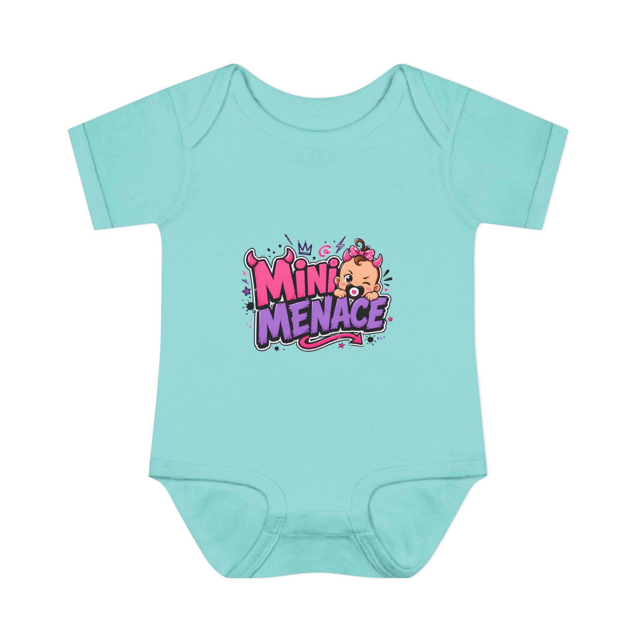 "Mini Menace" Infant Onesie - Image 6