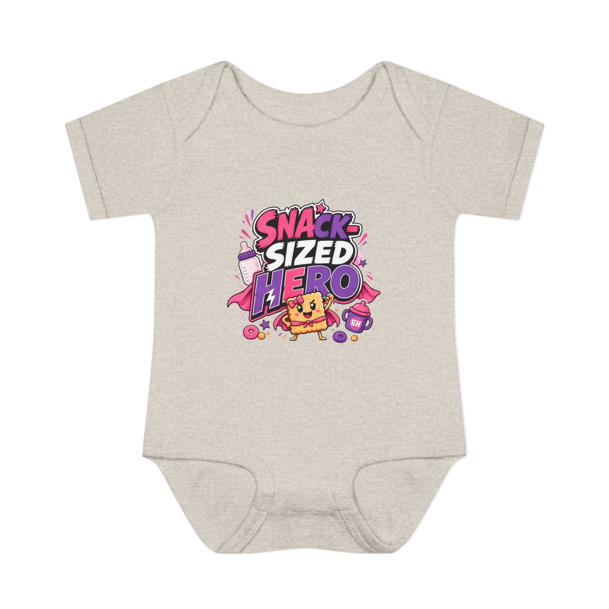 "Snack-Sized Hero" Infant Onesie - Image 21