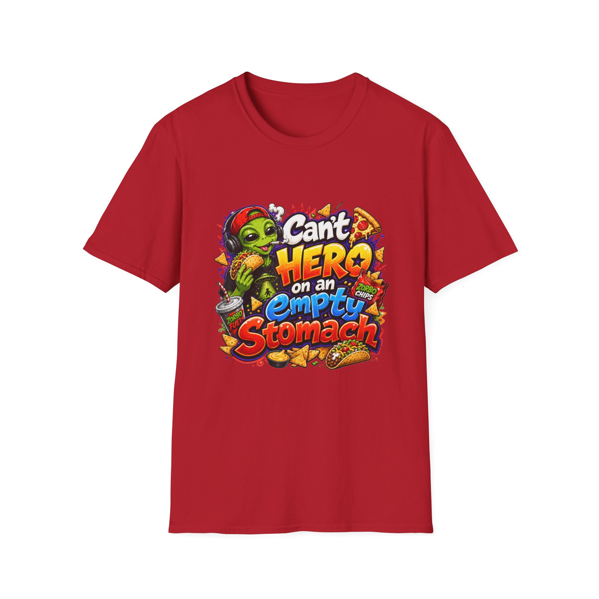 "Empty Stomach" Graphic Tee - Image 7
