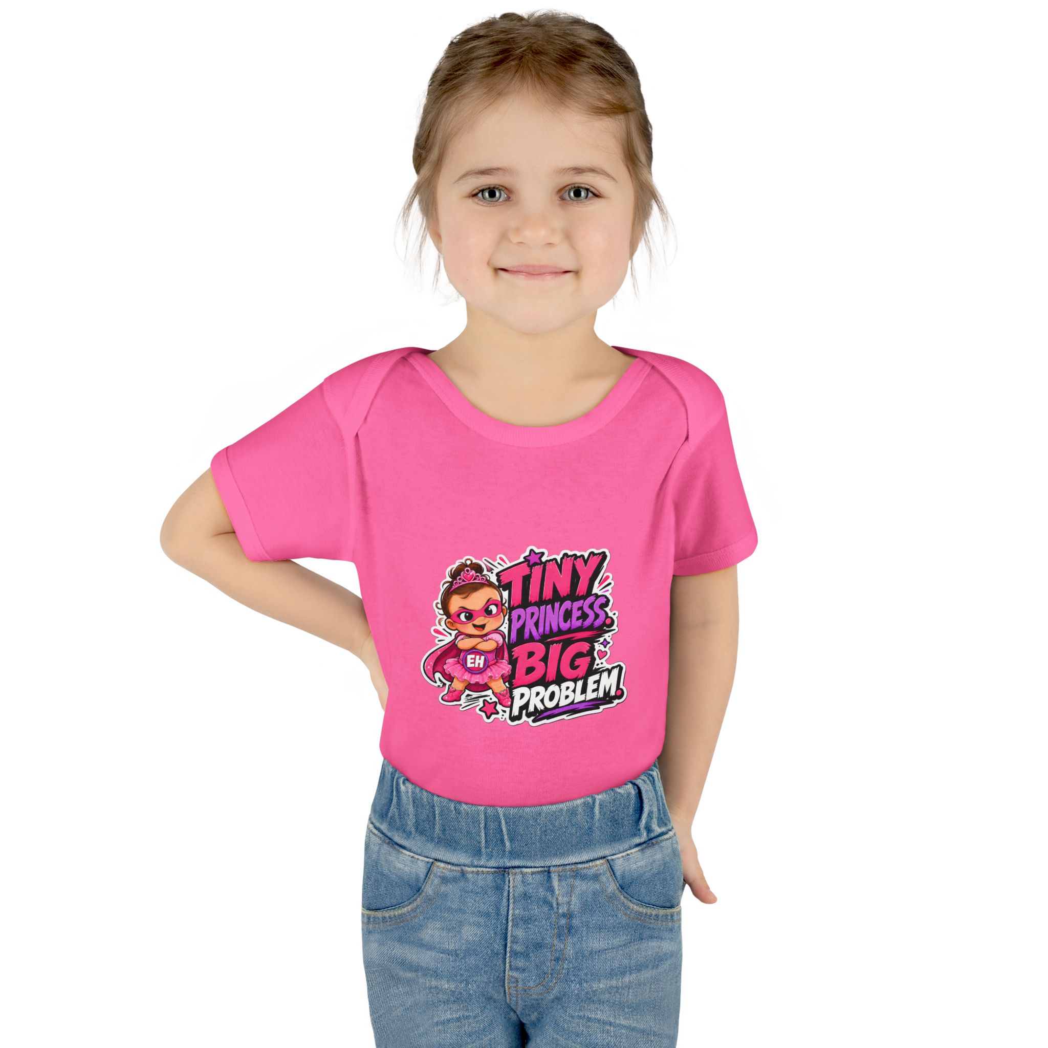 "Tiny Princess/Hero" Infant Onesie - Image 16