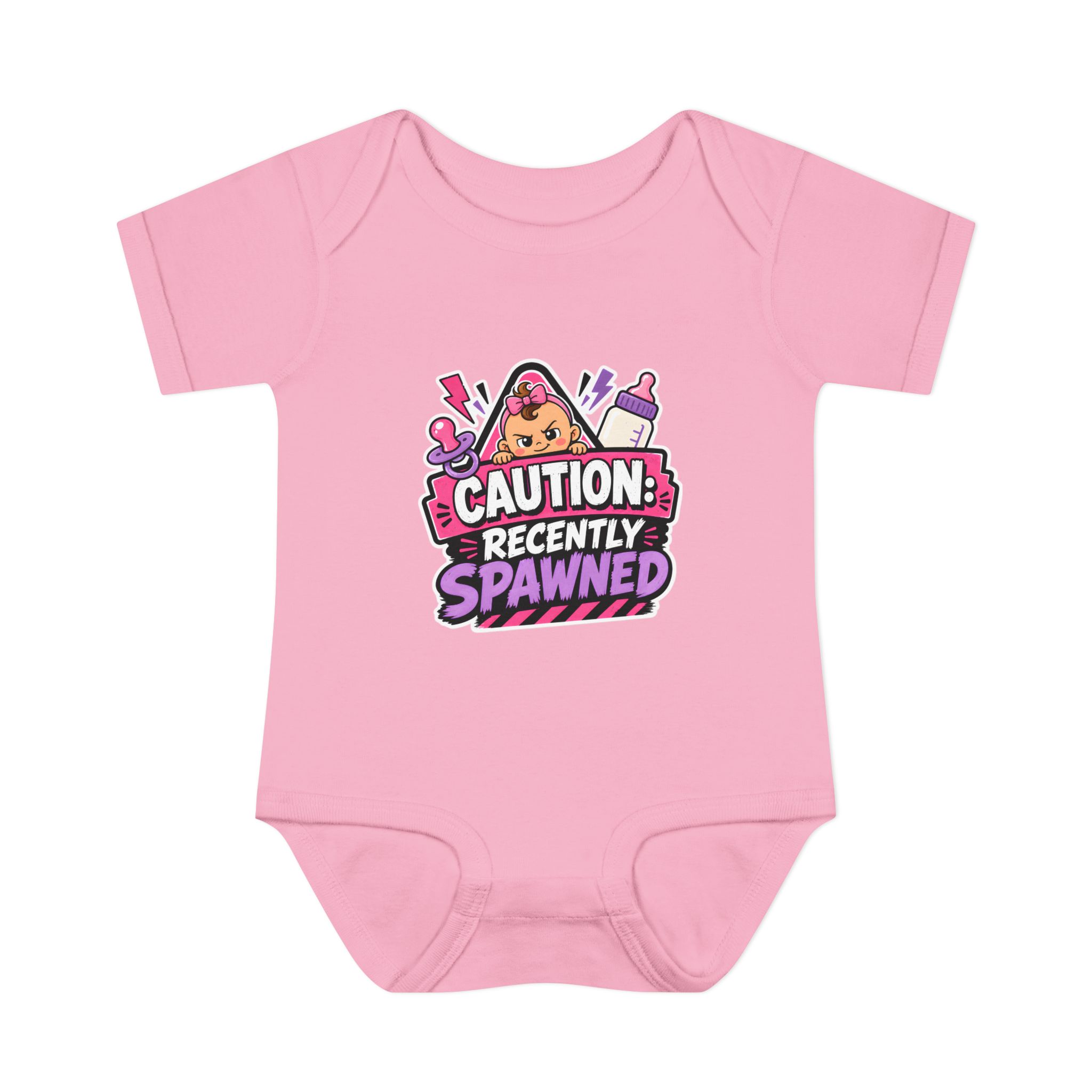 "Recently Spawned" Infant Onesie - Image 16