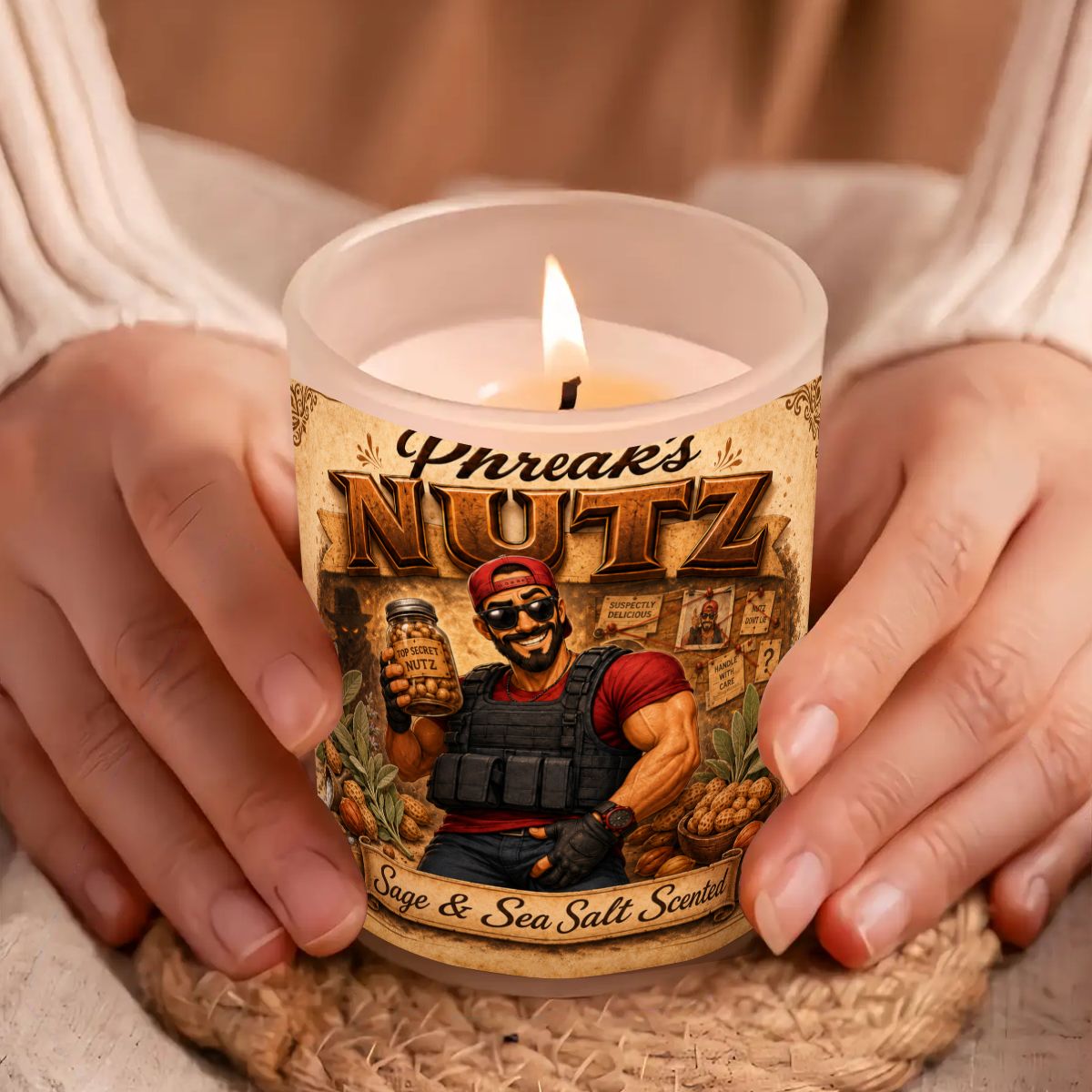 Phreaks Nutz Scented Candle (6oz) - Image 4