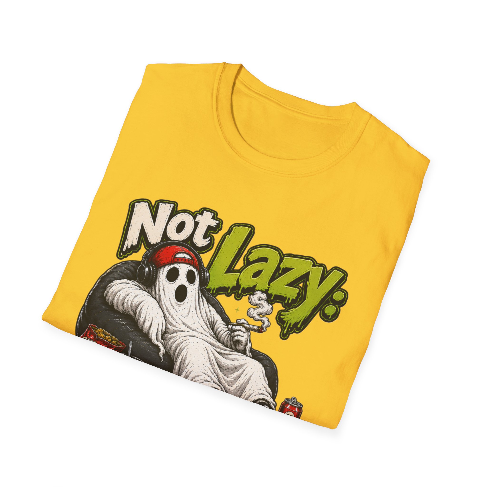 "Not Lazy" Graphic Tee - Image 3