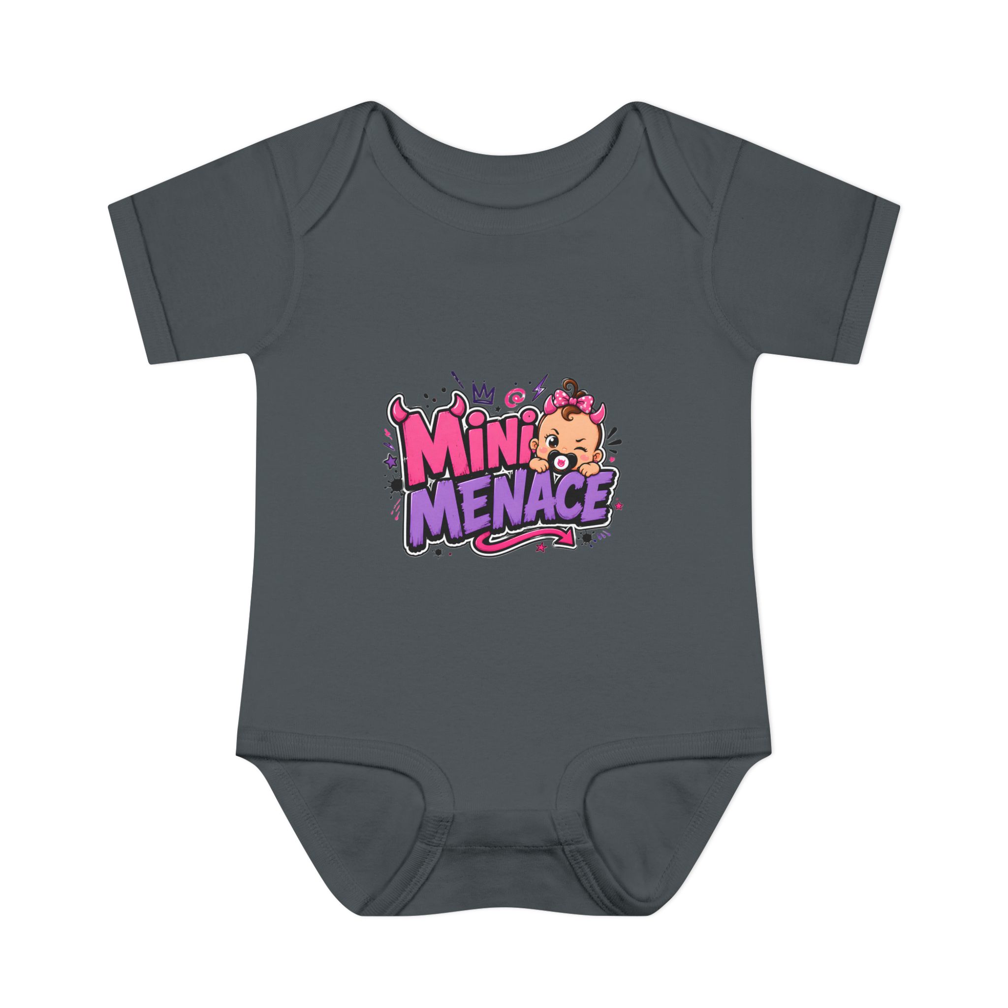 "Mini Menace" Infant Onesie - Image 11