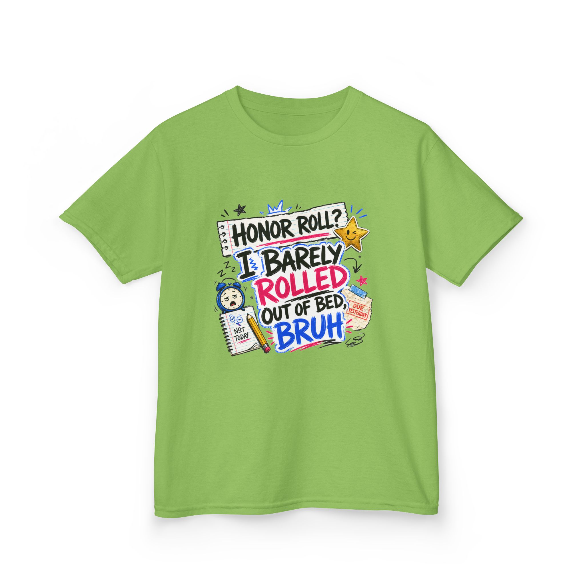 "Honor Roll?" Kids Tee - Image 4
