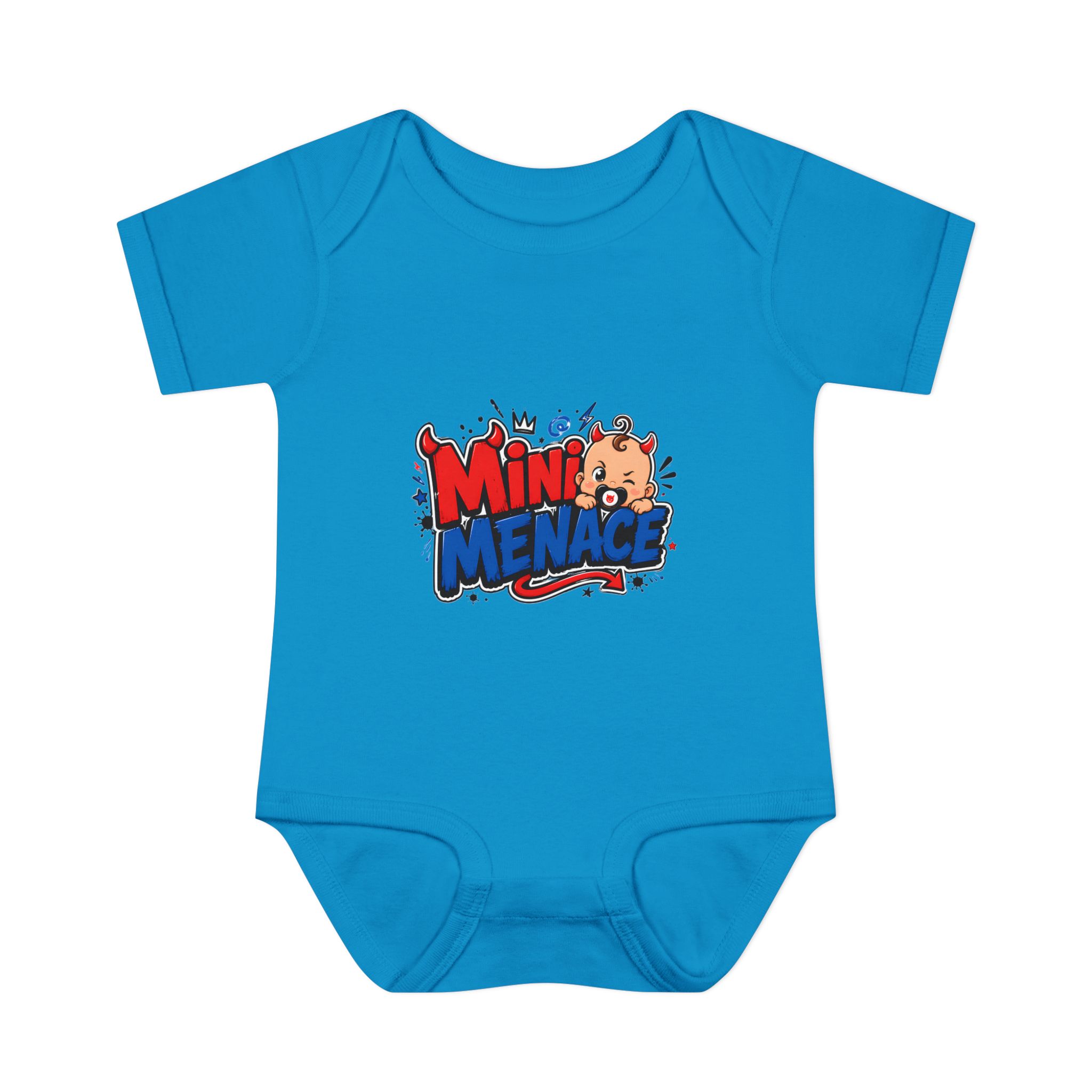 "Mini Menace" Infant Onesie - Image 17