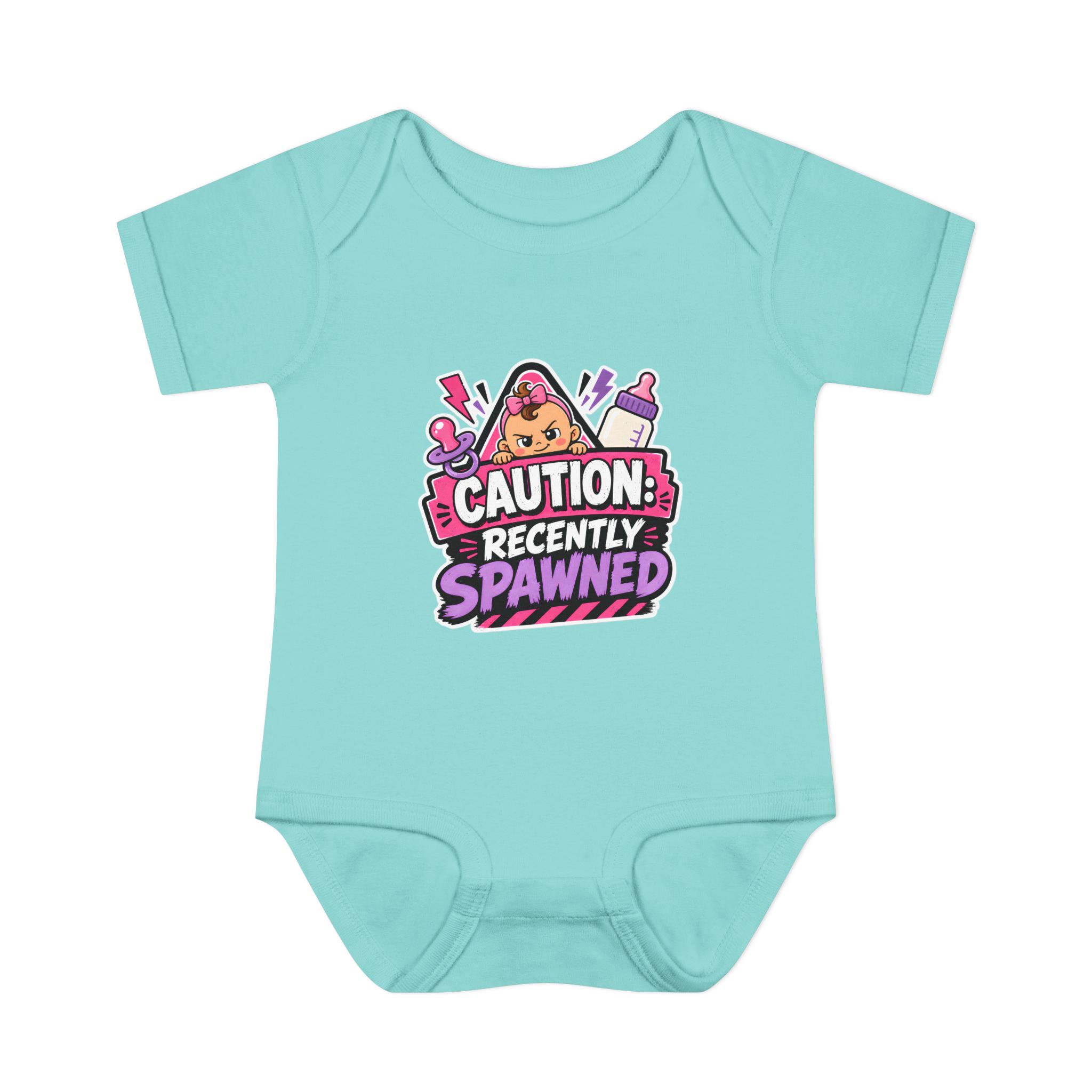 "Recently Spawned" Infant Onesie - Image 7