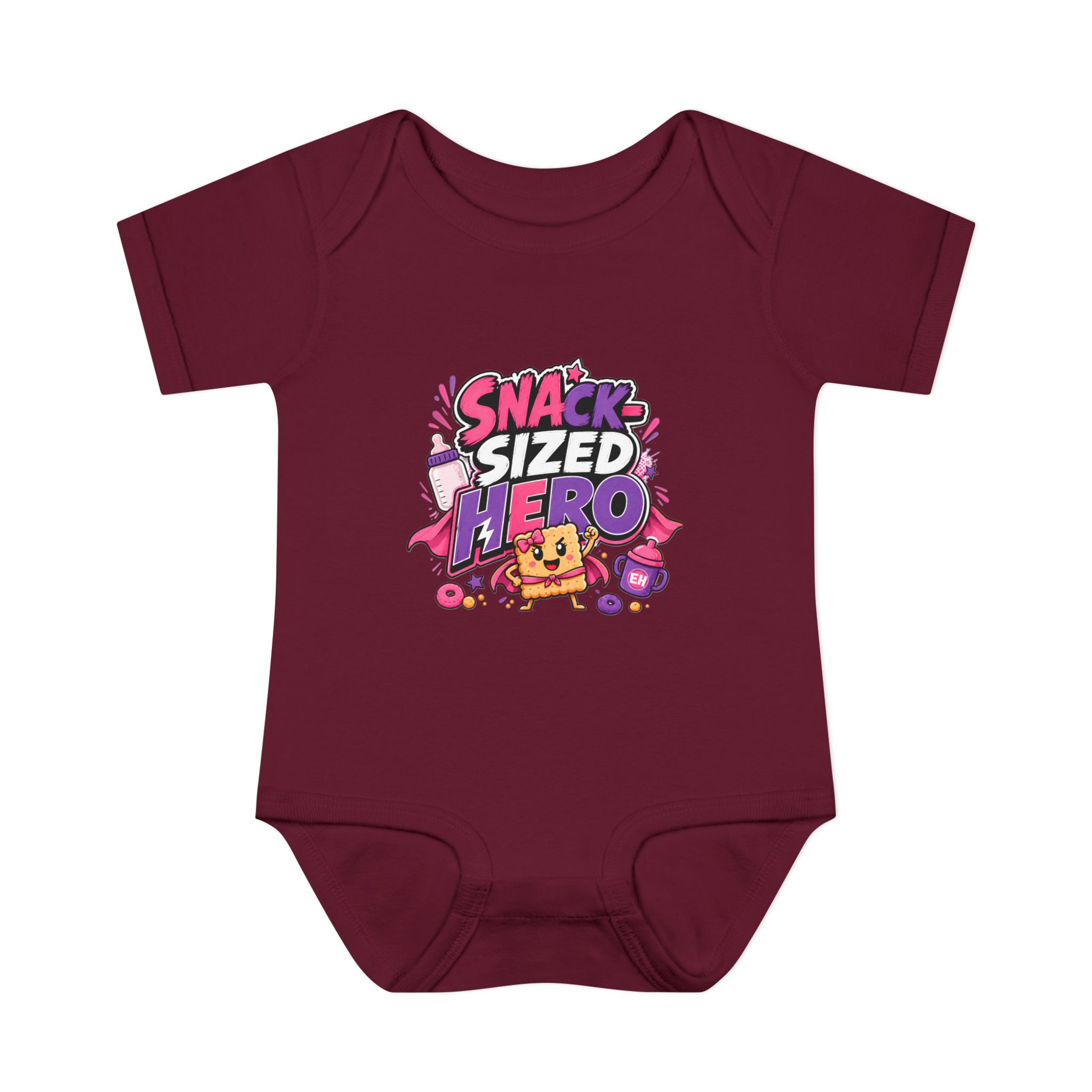 "Snack-Sized Hero" Infant Onesie - Image 19