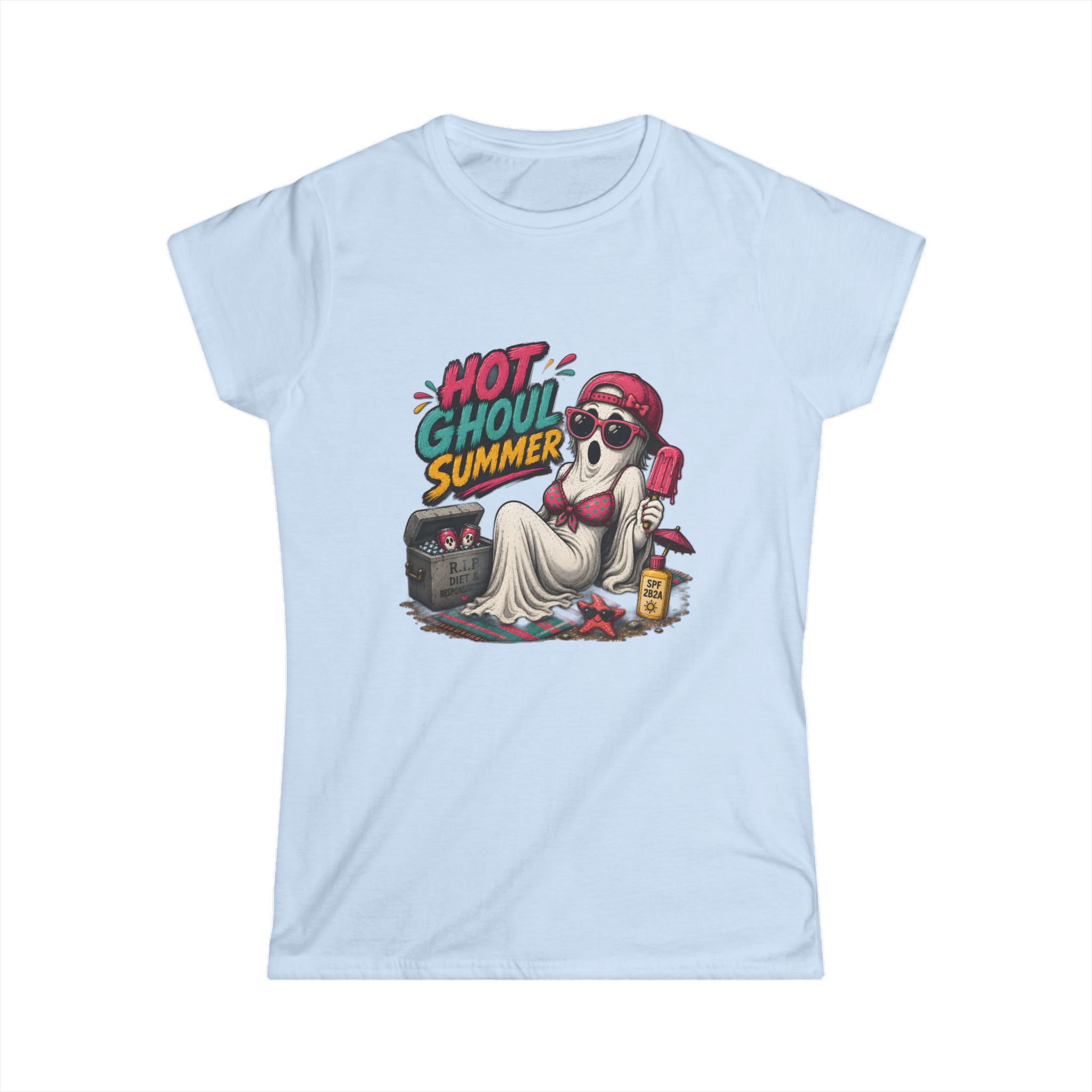 "Hot Ghoul" Women’s Tee - Image 8