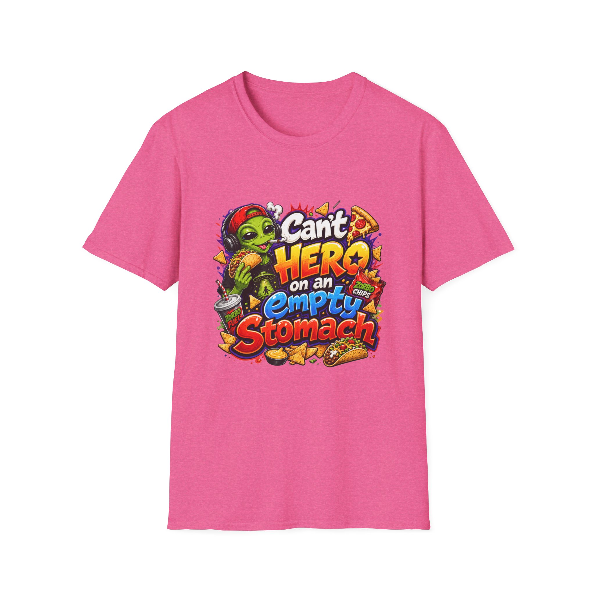 "Empty Stomach" Graphic Tee - Image 8