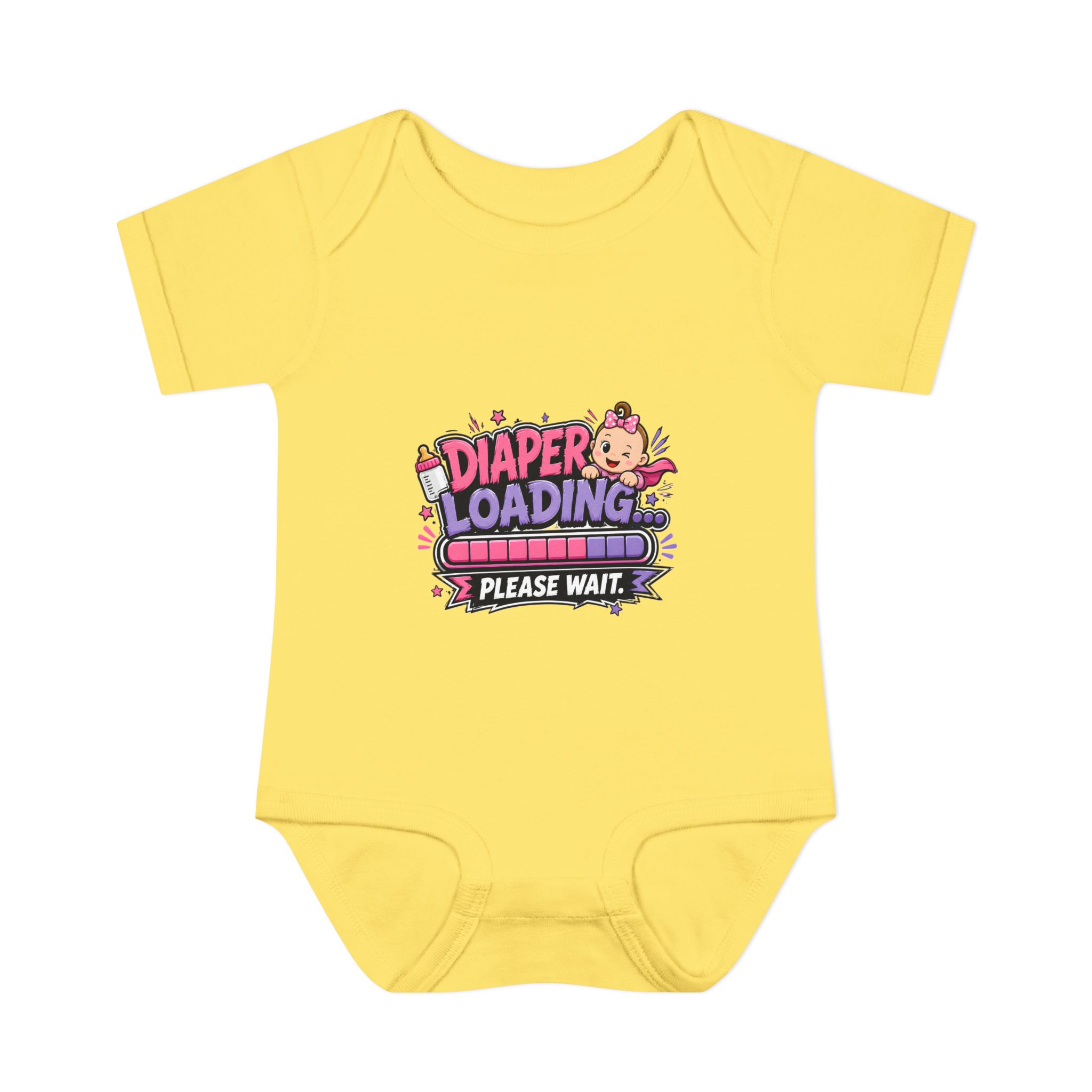 "Diaper Loading" Infant Onesie - Image 7