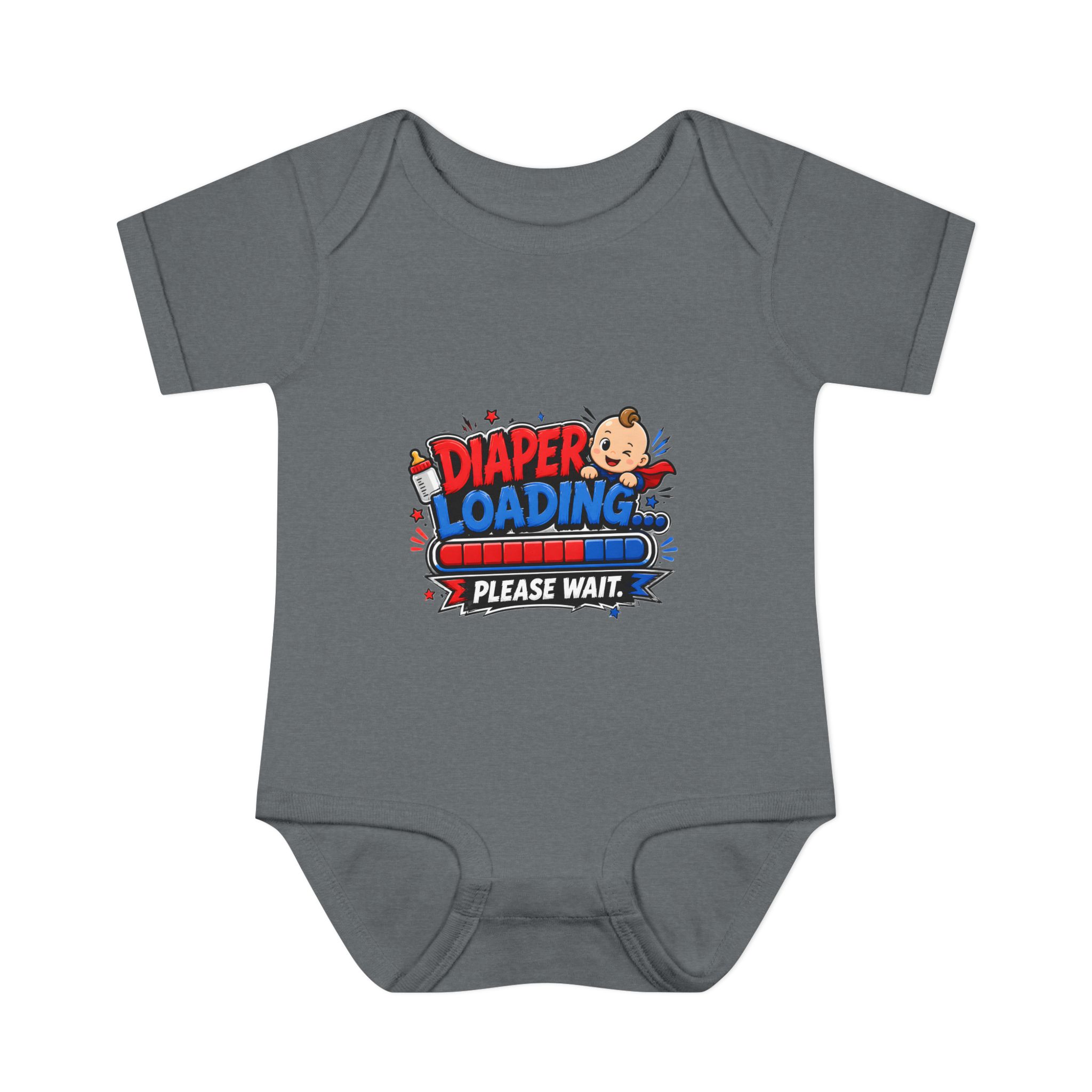 "Diaper Loading" Infant Onesie