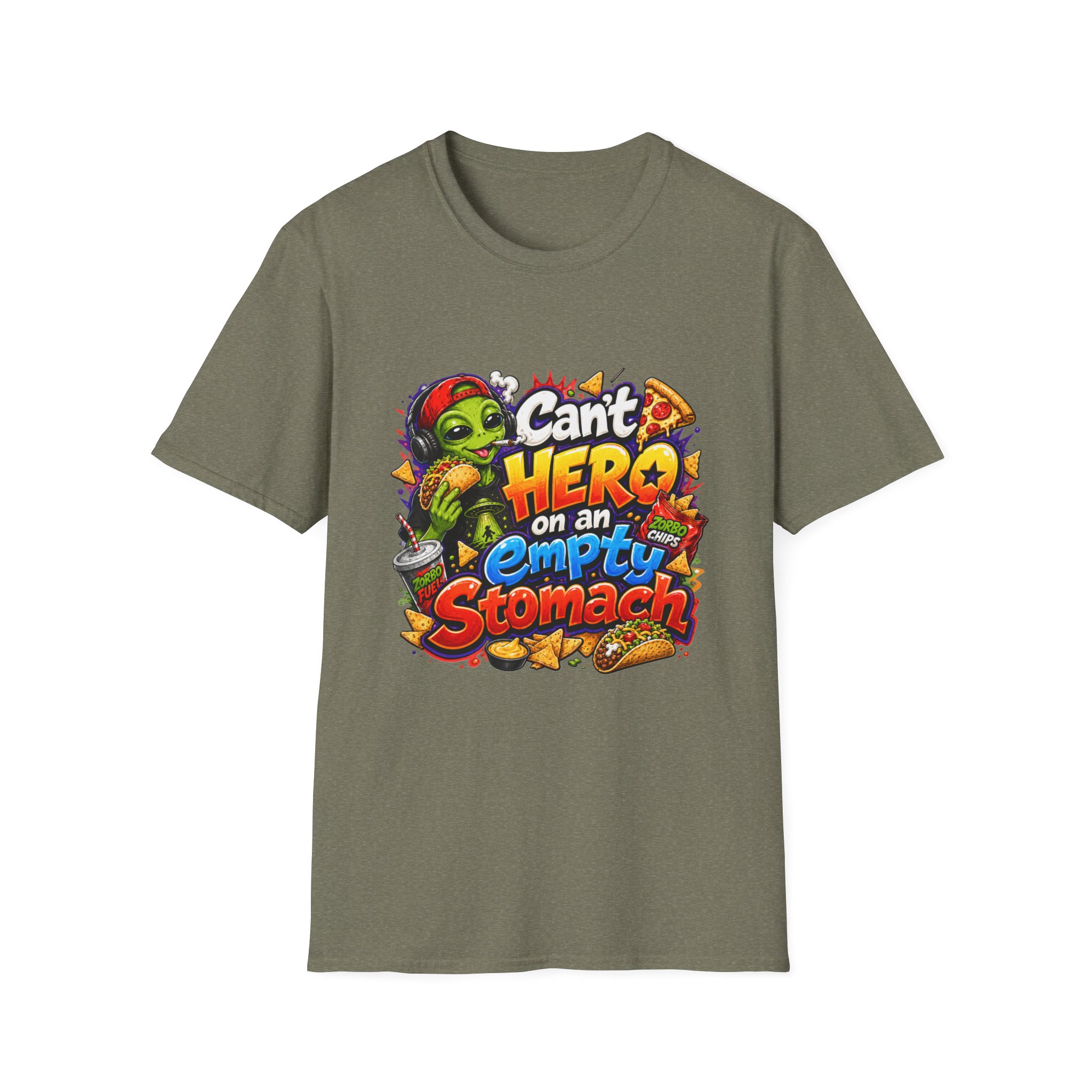 "Empty Stomach" Graphic Tee - Image 15