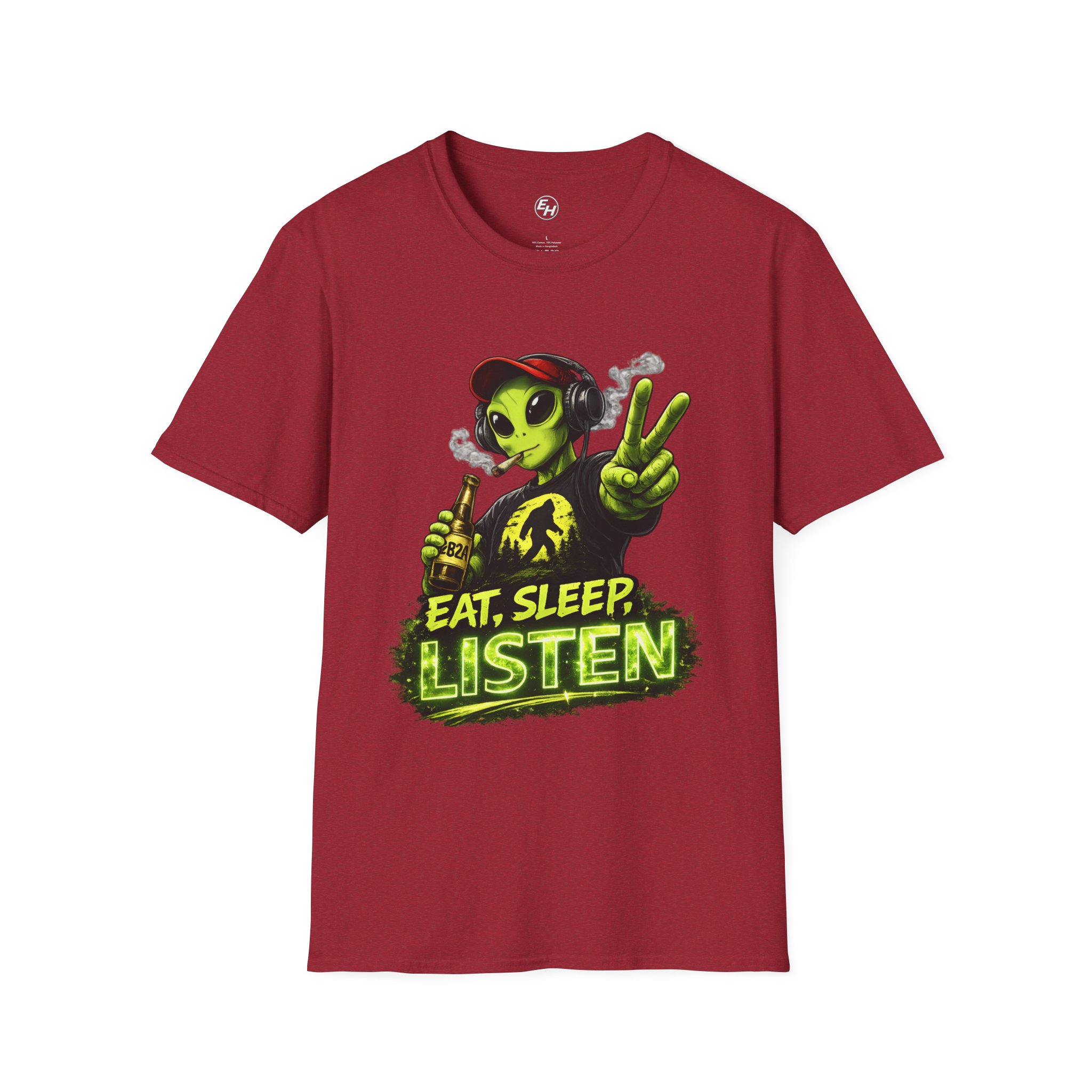 "Eat, Sleep, Listen" Graphic Tee - Image 19