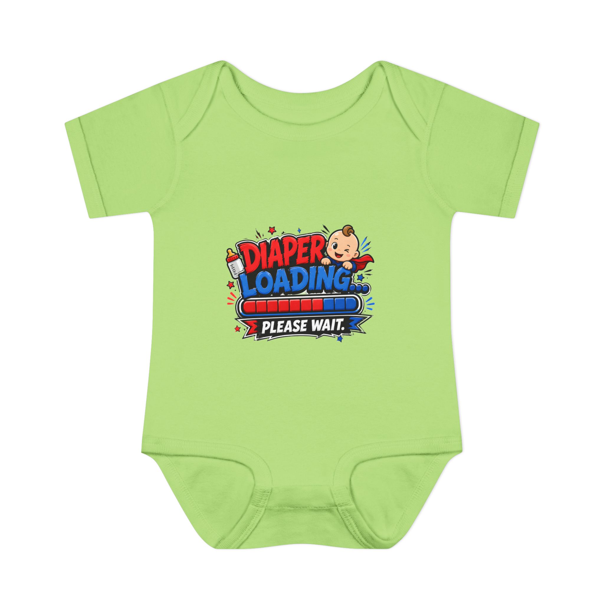 "Diaper Loading" Infant Onesie - Image 8
