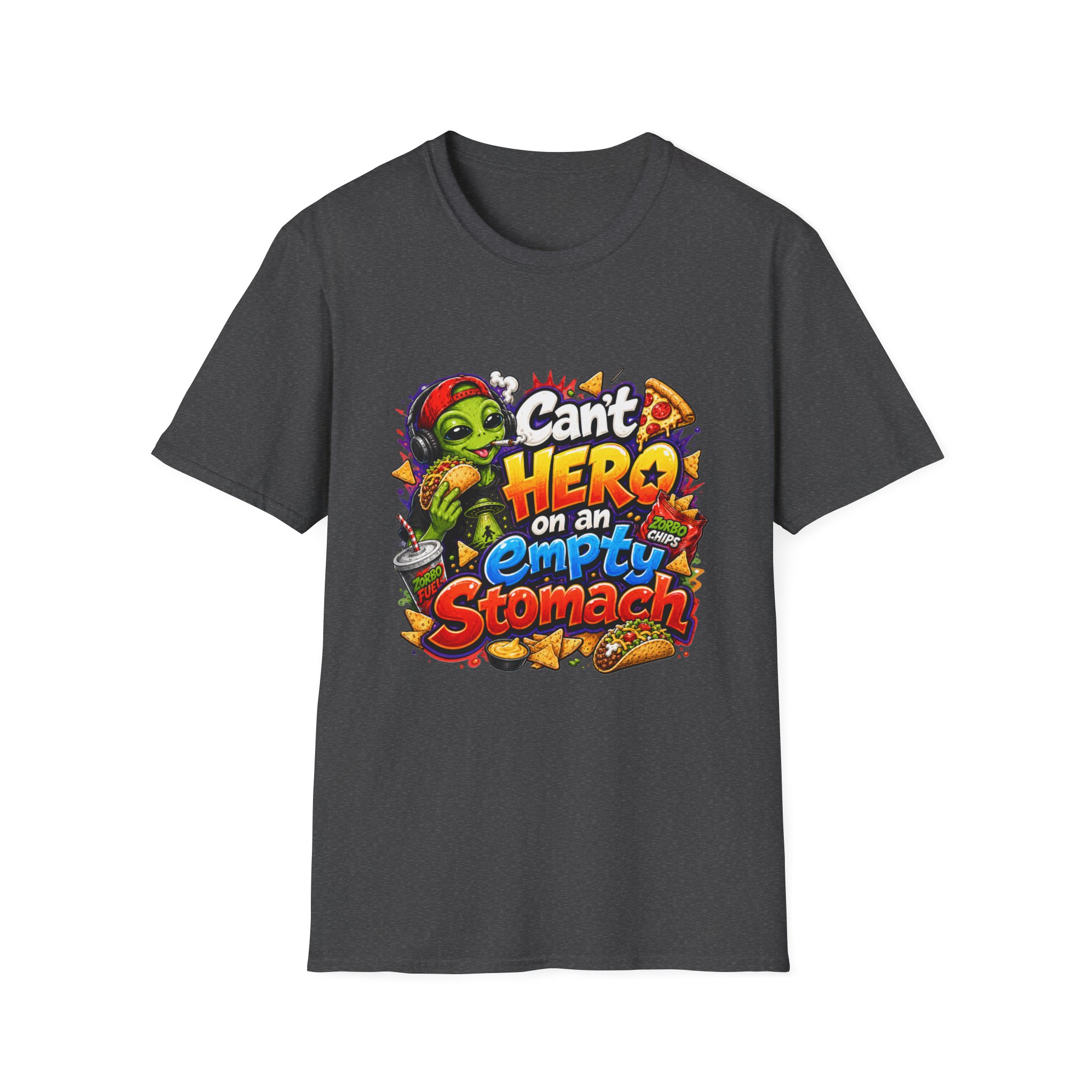 "Empty Stomach" Graphic Tee - Image 6